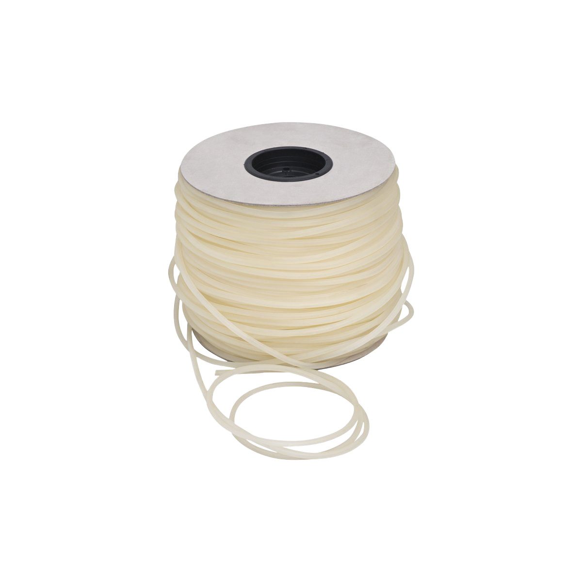 LYSEL® Abspannleine Gummiseil Schweißbares Kunststoffseil 7mm weiß (1-tlg)