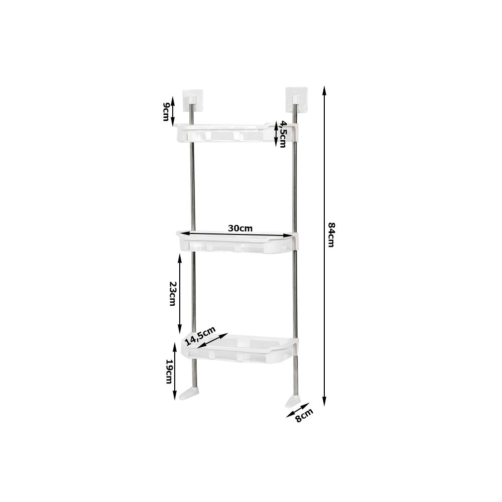VERK GROUP Badregal Badezimmerregal Toilettenregal Bad günstig online kaufen