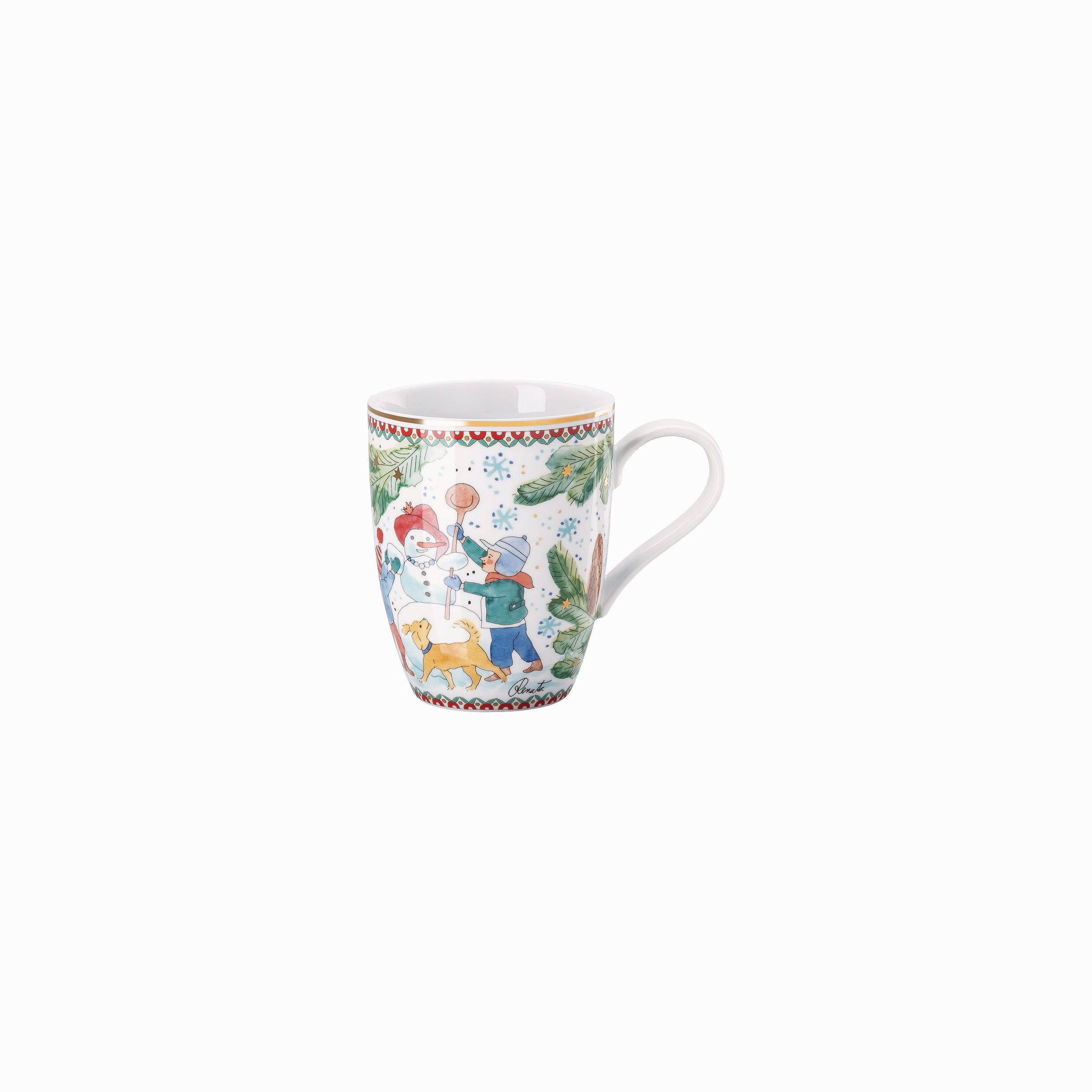 Hutschenreuther Christbaumschmuck Weihnachtsspiele, Becher mit Henkel günstig online kaufen
