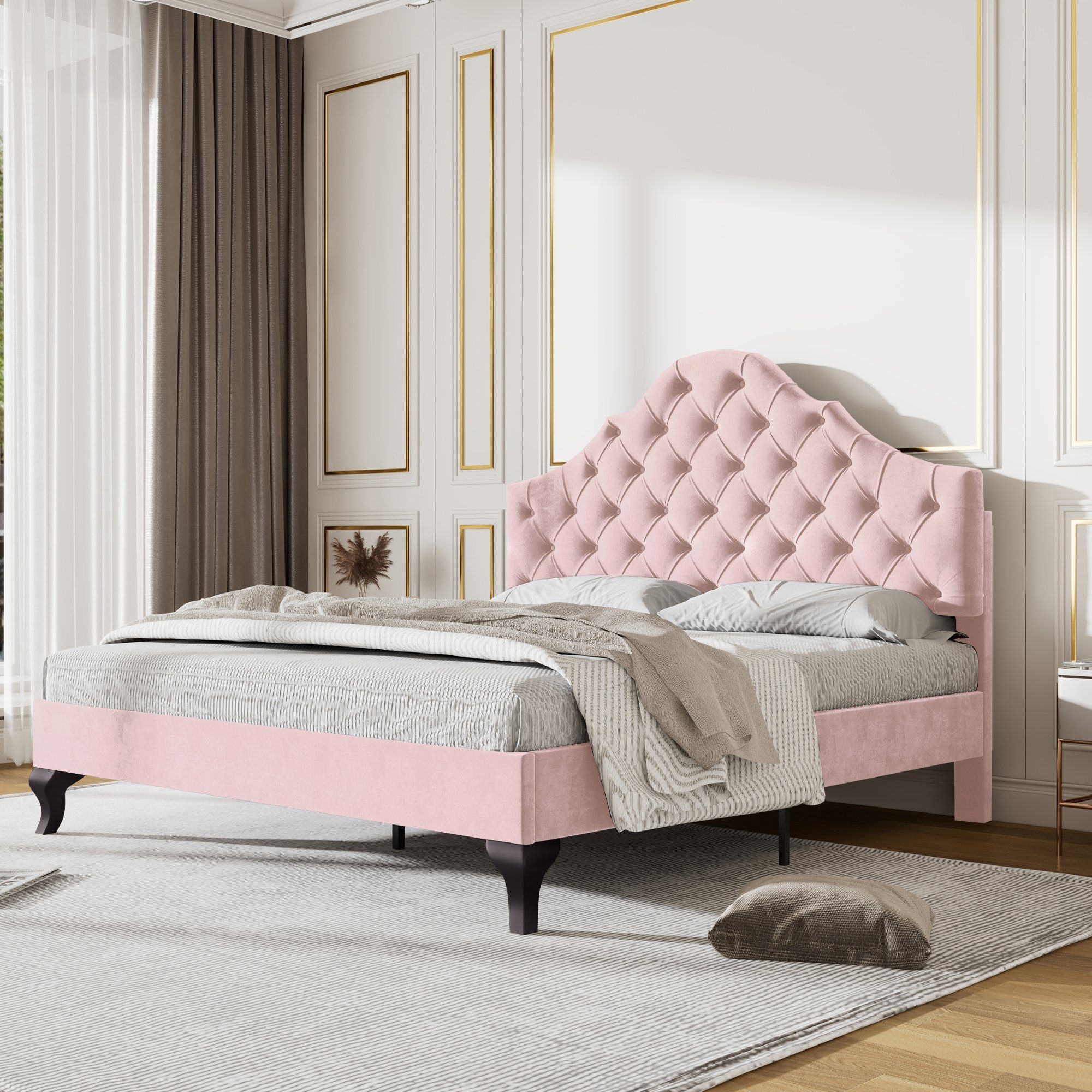 HAUSS SPOLE Polsterbett 140x200 mit Lattenrost günstig online kaufen