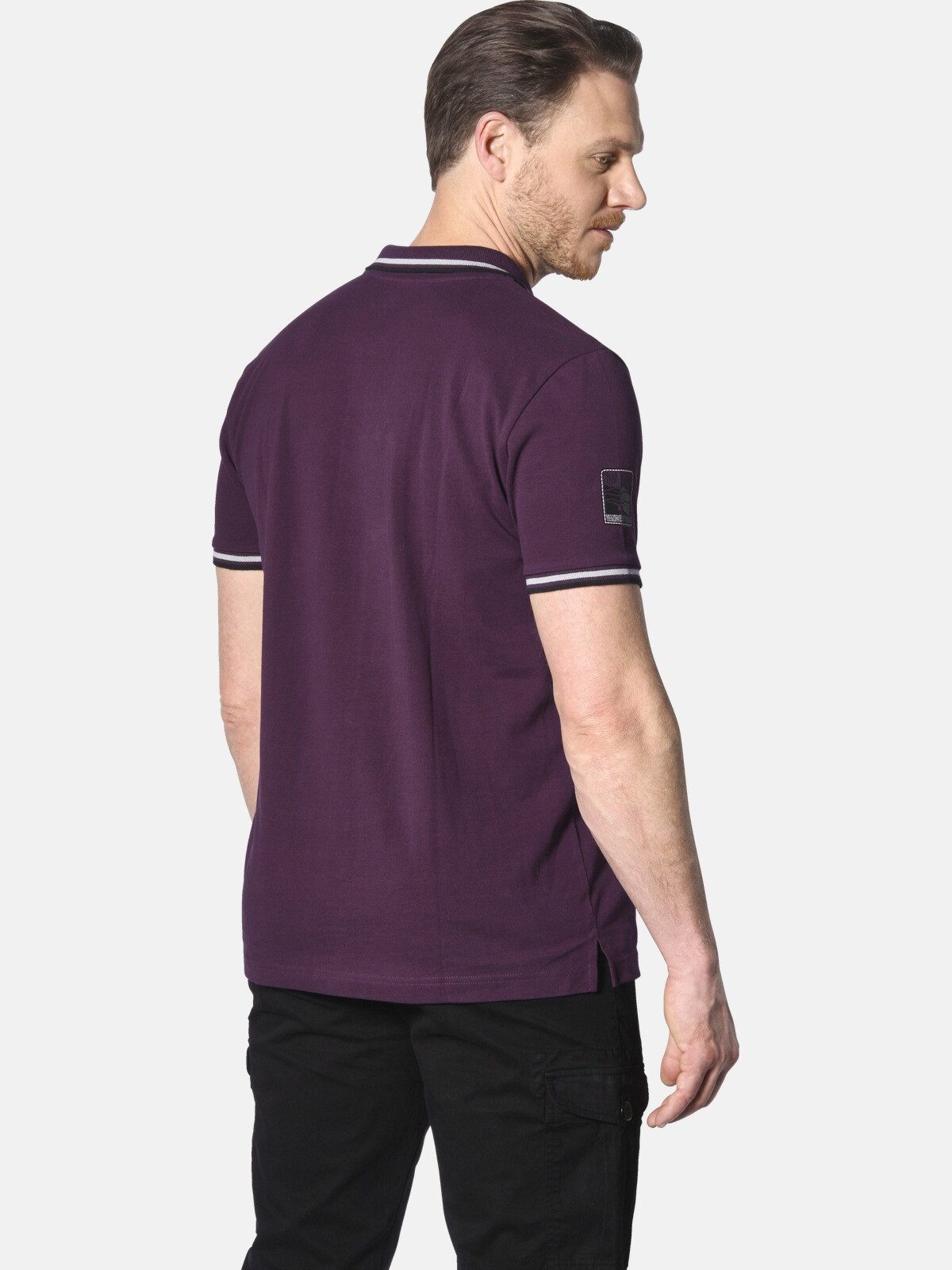 Jan Vanderstorm Poloshirt FRETU mit nordischen Print günstig online kaufen