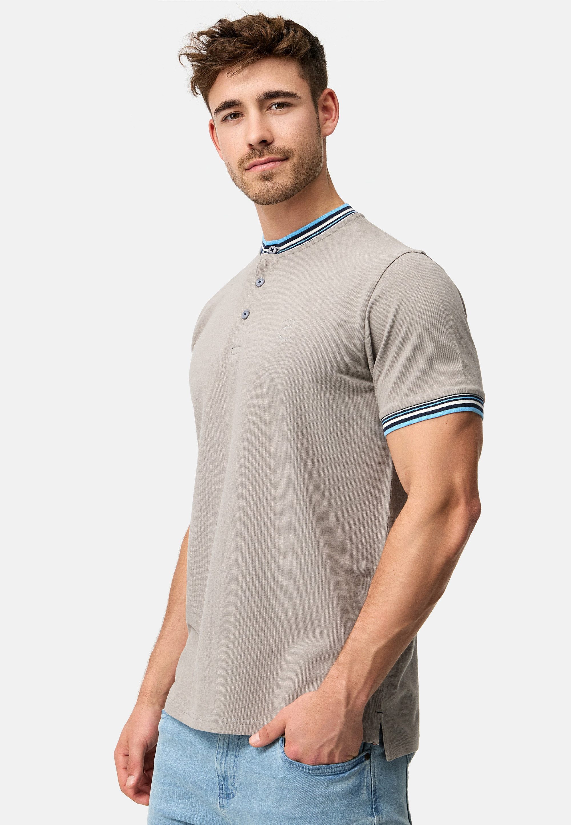 Indicode T-Shirt INOdell T-Shirt mit Rundhals-Ausschnitt günstig online kaufen
