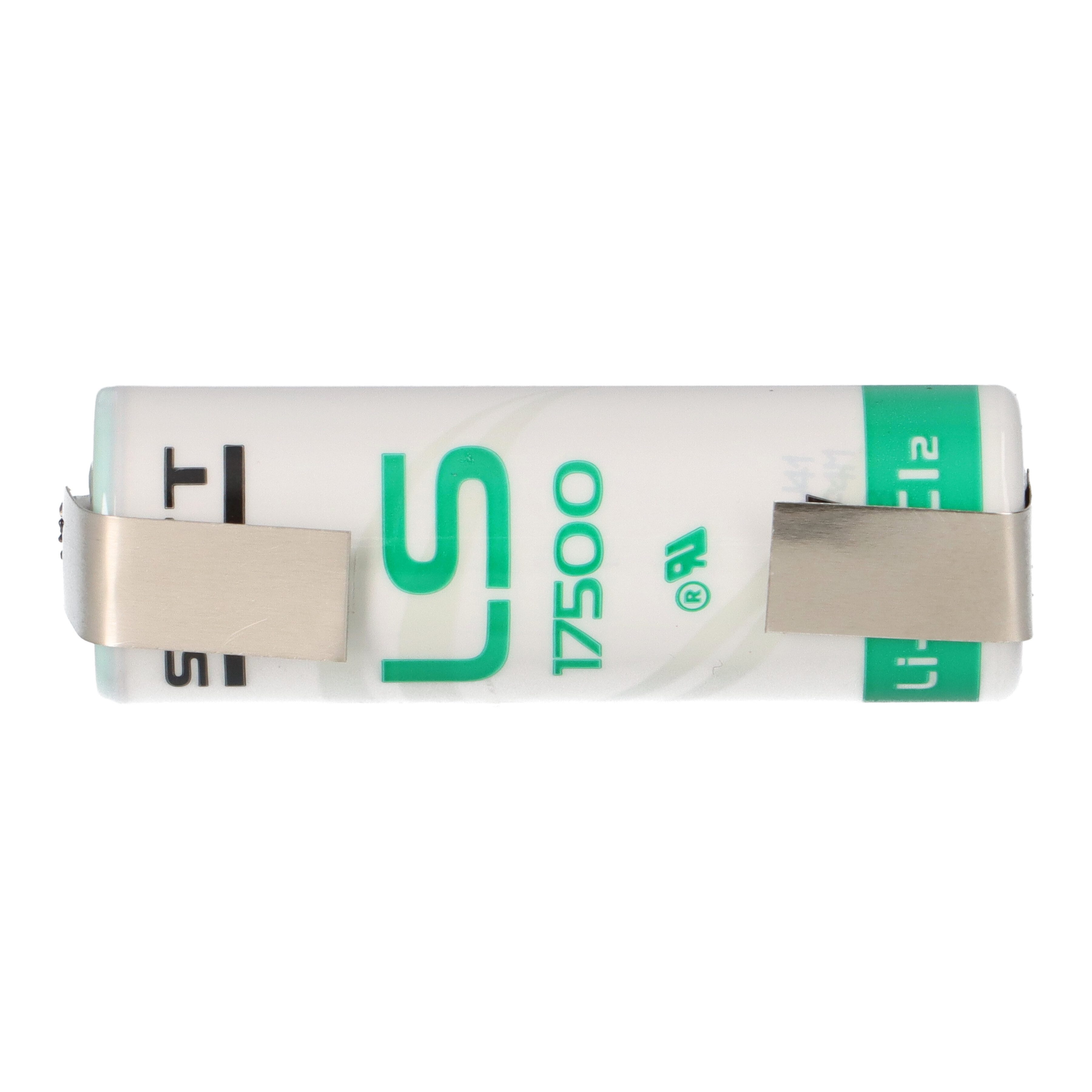 Saft Saft Lithium 3,6V Batterie LS 17500 A - Zelle mit U-Lötfahne Batterie