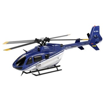 efaso RC-Helikopter C187 RC Hubschrauber EC-135 - ferngesteuerter Helikopter, Gyroskop/Auto.Start&Landen/Höhe-Halten