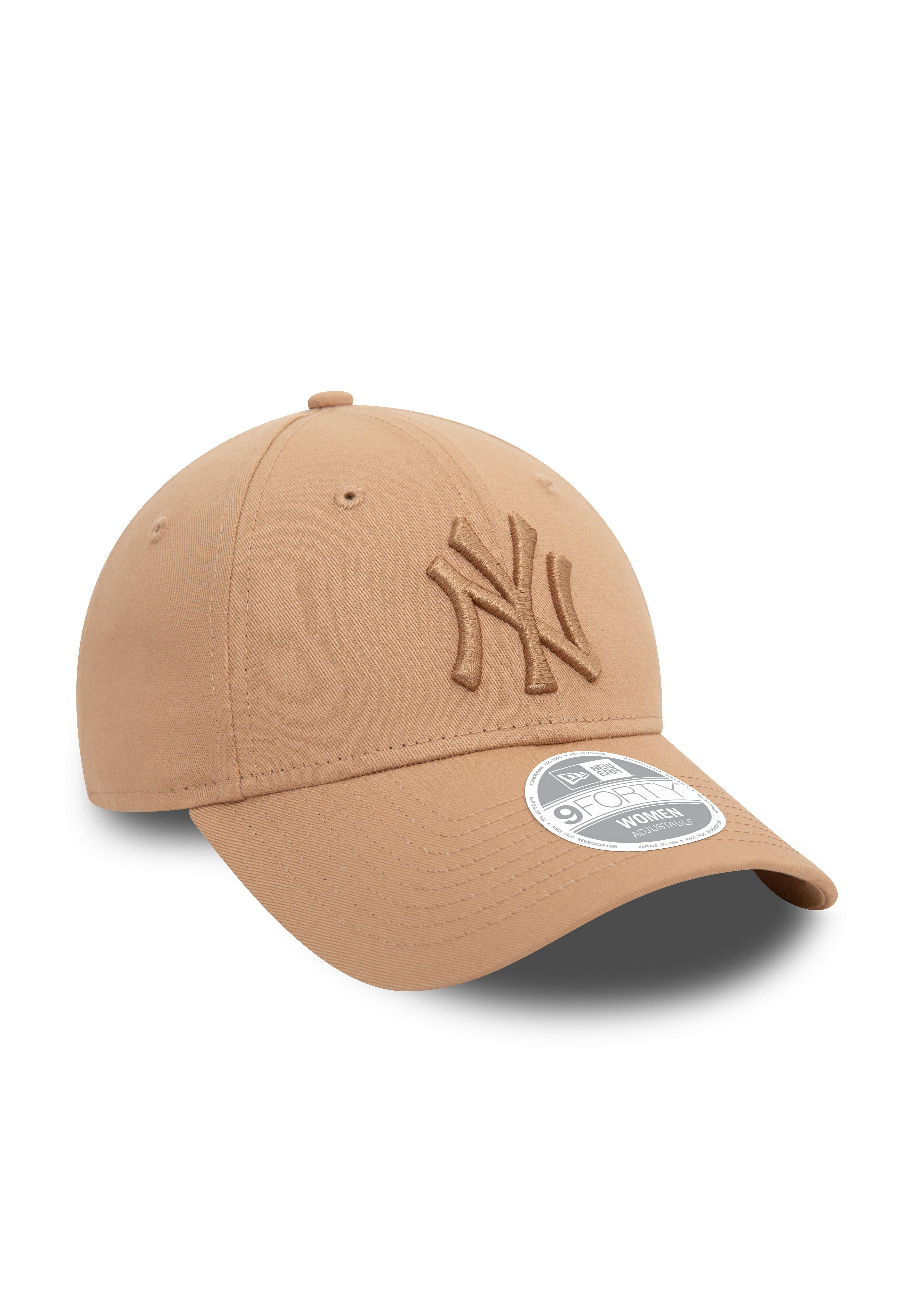 New Era Baseball Cap New York Yankees MLB League Essential Tonal Beige 9Forty Verstellbare (1-St)