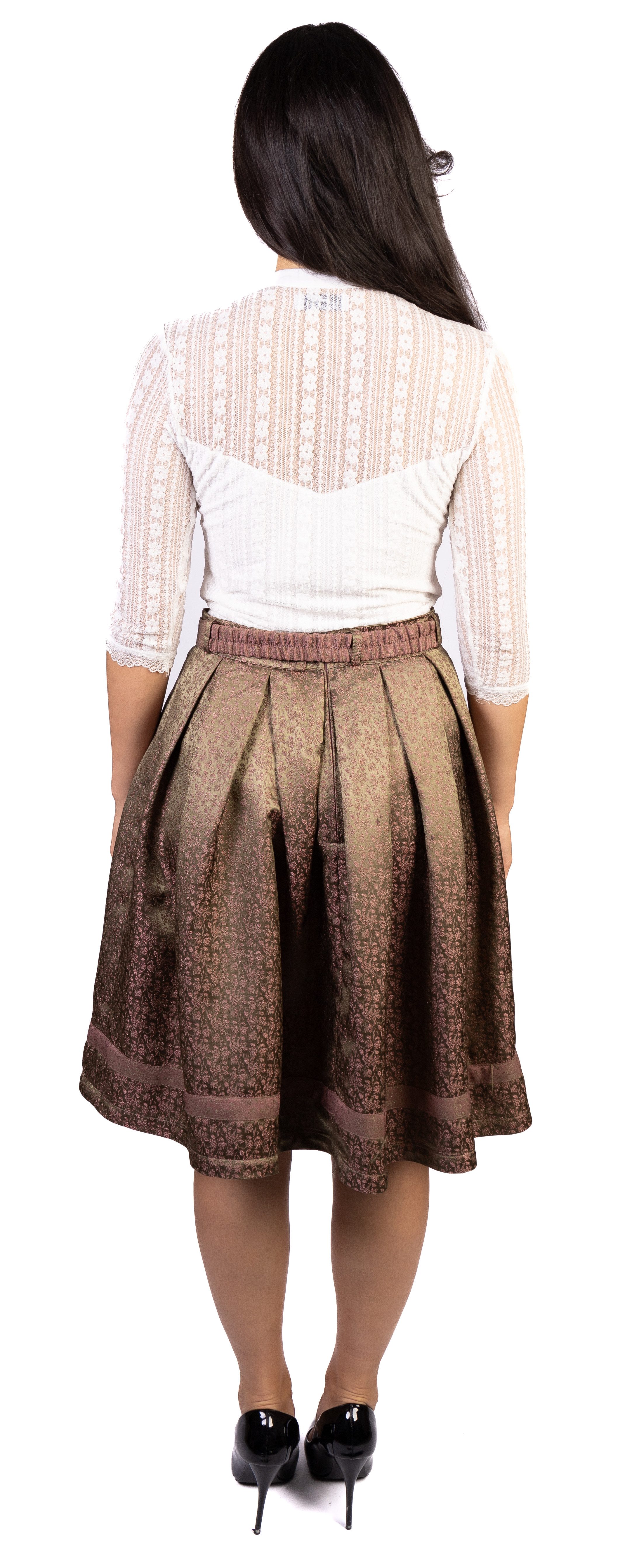 Trachtl Trachtenrock Trachtl Giselle Faltenrock mit Gürtel günstig online kaufen