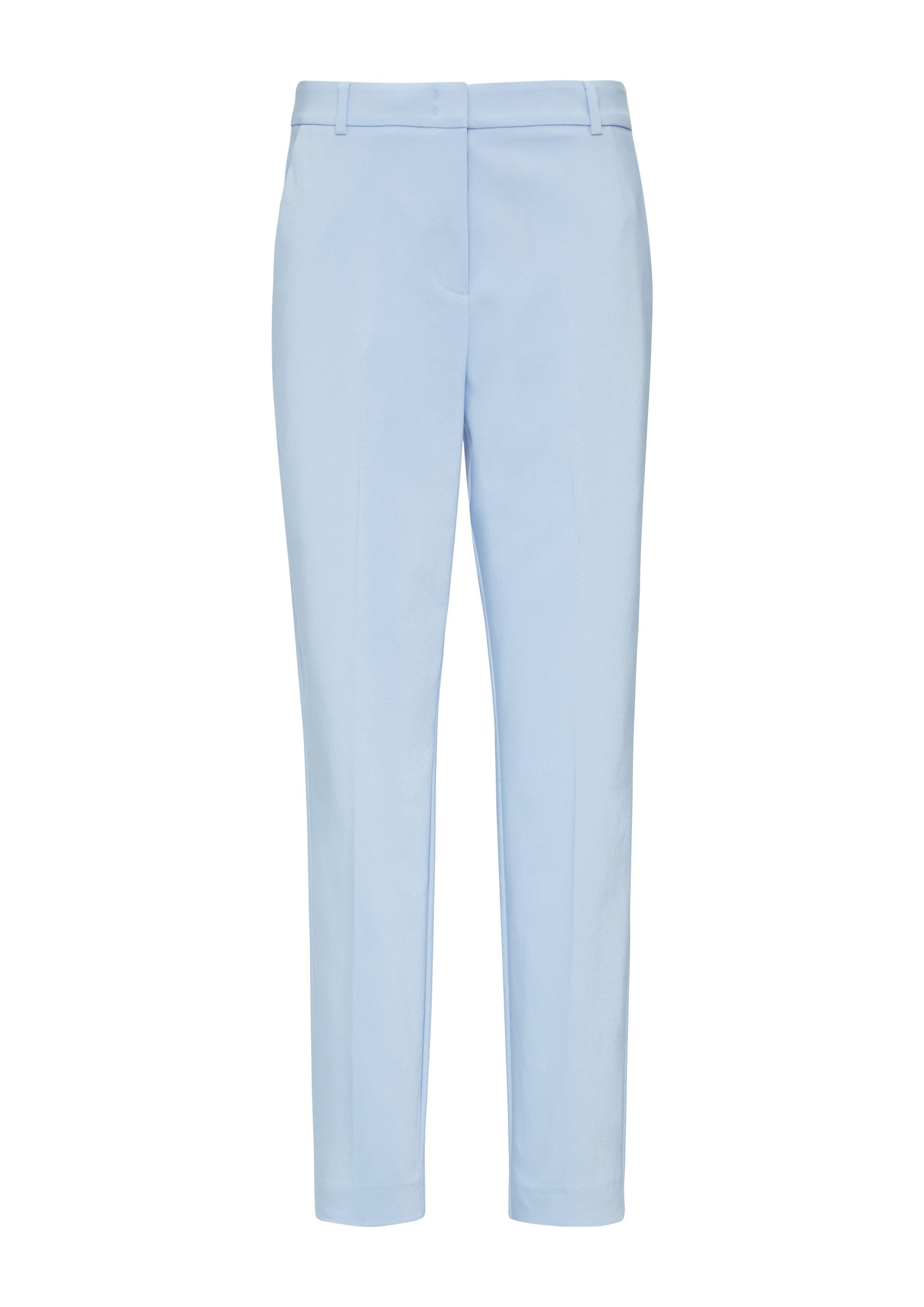 comma 7/8-Hose Hose Elastische Cigarette-Pants mit Bügelfalte