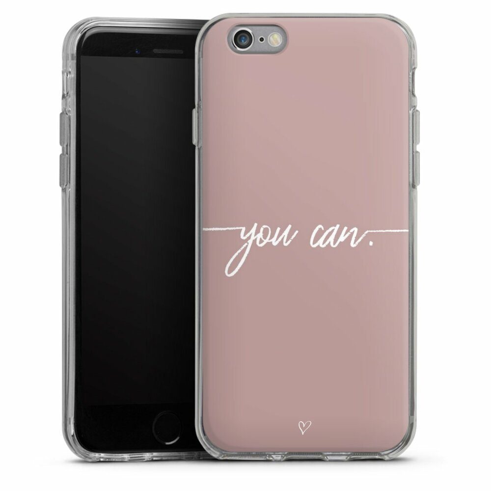 DeinDesign Handyhülle »Spruch Sprüche Motivation You Can«, Apple iPhone