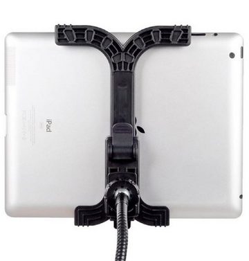 BRESSER BR-145 flexible Schwanenhals Halterung für Tablets und Handys Tischstativ