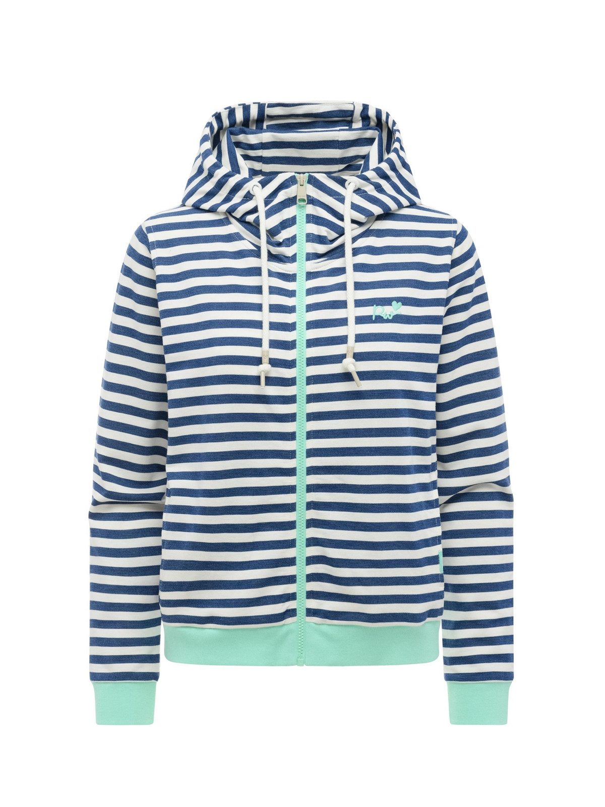 Ragwear Kapuzensweatjacke Ragwear Parya Stripes Sweatjacke (1-tlg)