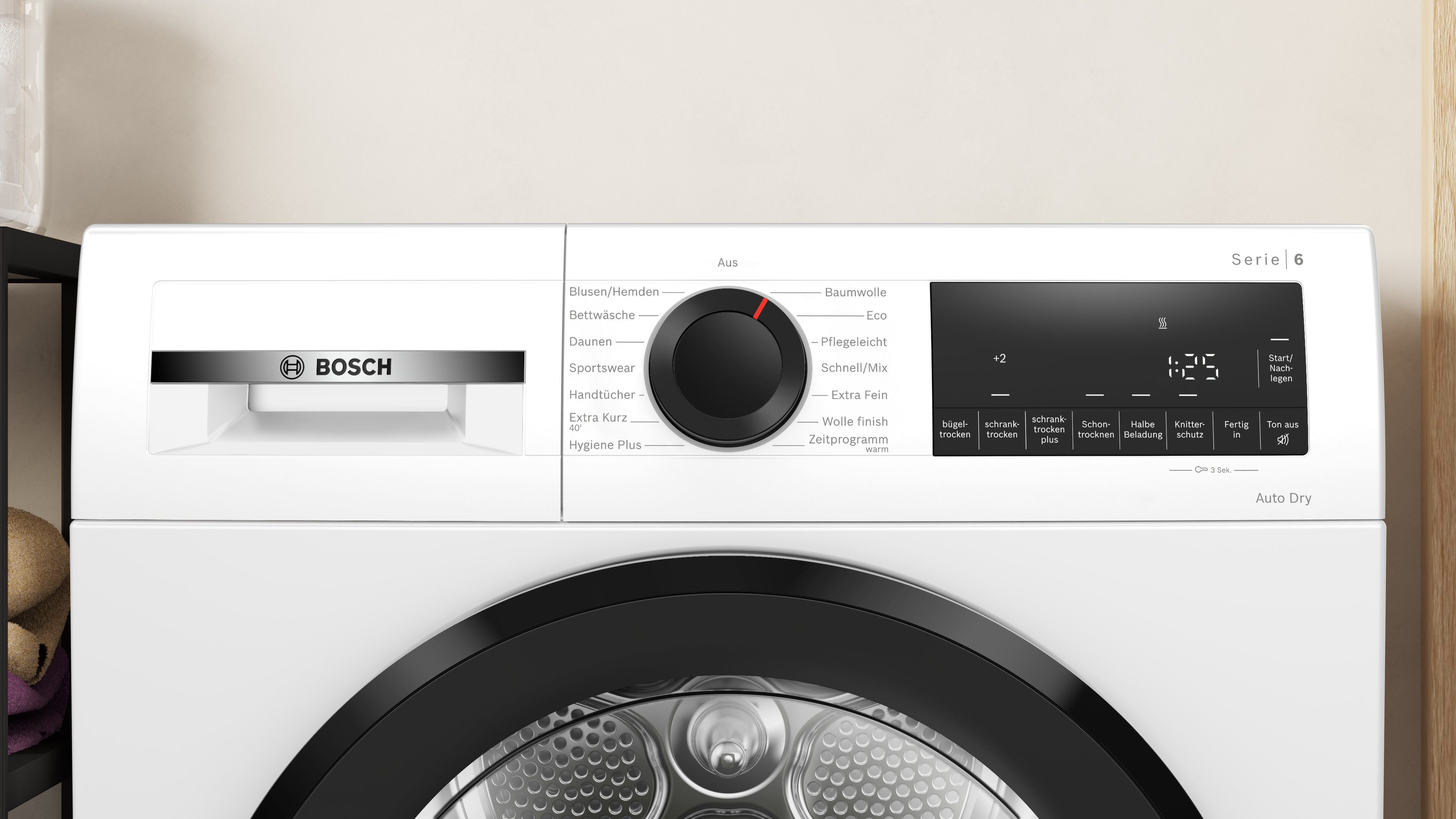 BOSCH Wärmepumpentrockner Serie 6 WQG243D41 – Bild 5 von 5