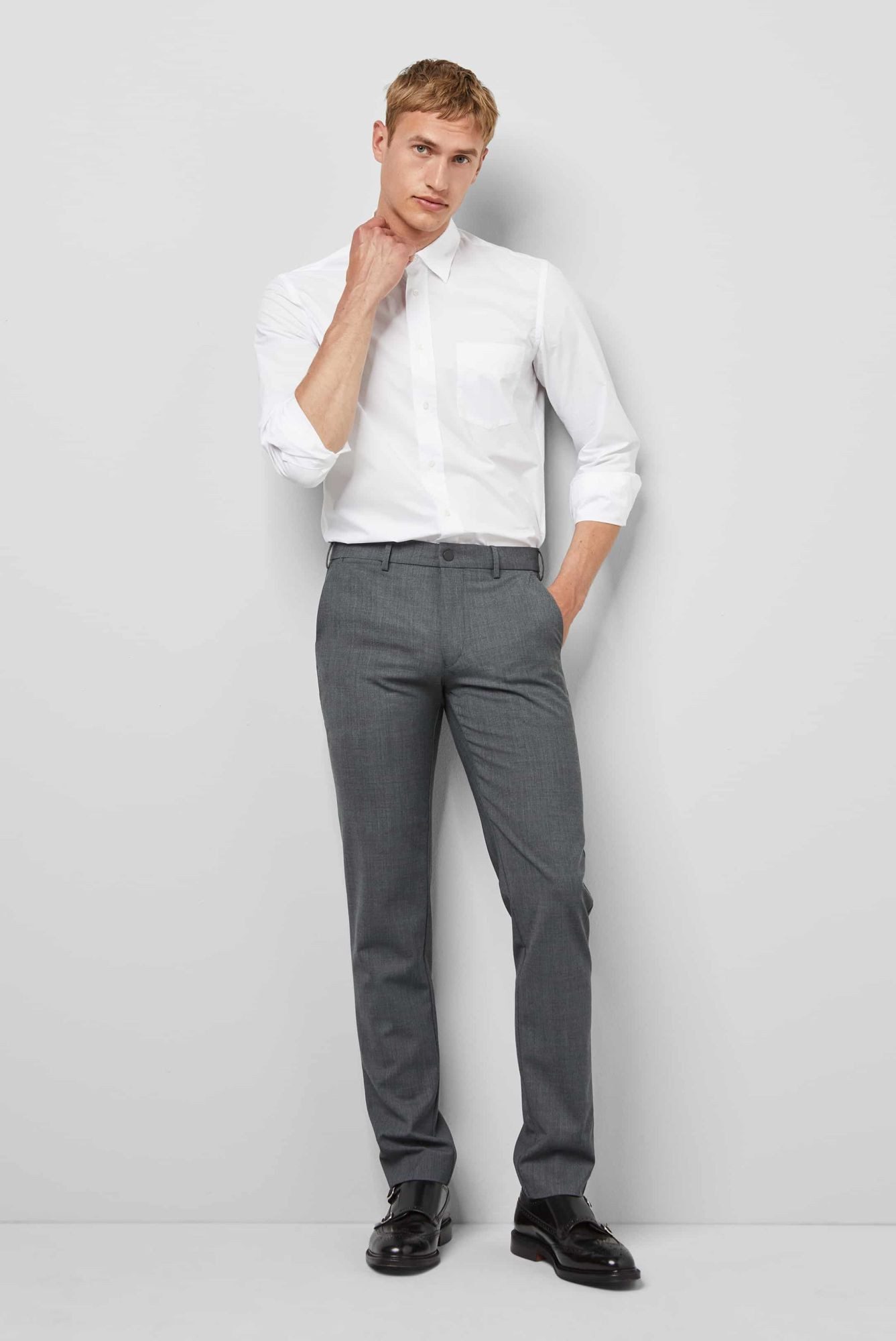MEYER Chinos M5 Chino M5 Chino mit 4-Way-Stretch