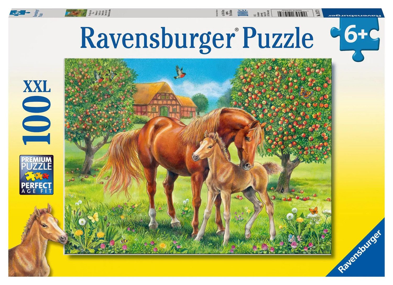 Ravensburger Puzzle Pferdeglück auf Wiese Puzzle günstig online kaufen