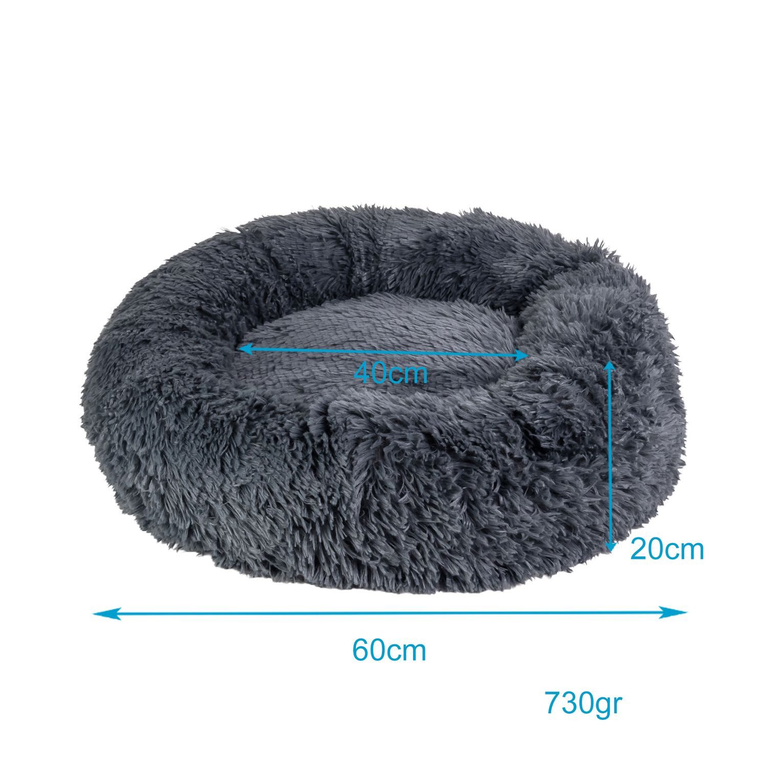 Thumbnail - Intirilife Tierbett, Hundebett Katzenbett Kissen komfortables Hundesofa Katzensofa