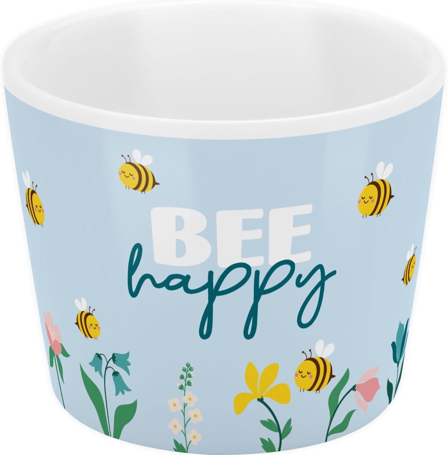 Sheepworld Eierbecher Eierbecher Porzellan Ø 5,2cm H 4.2cm Sheepworld GRUSS&CO BEE happy