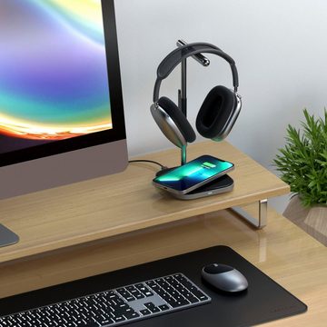 Satechi 2-in-1 Headphone Stand mit Wireless Charger Wireless Charger (1-tlg)