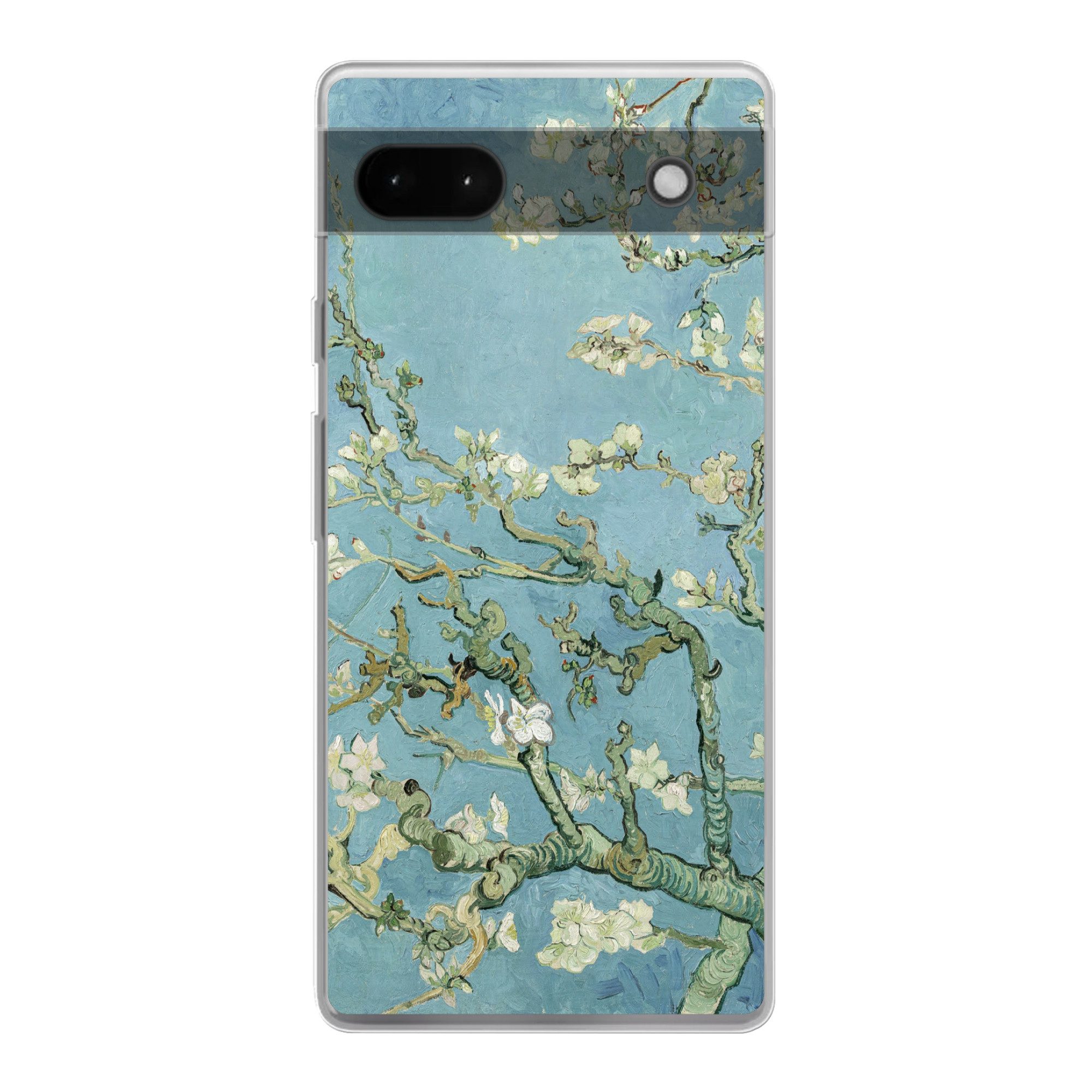 Kwmobile Handyhlle Fr Google Pixel 6a  Blaugrn, Backcover, Case,  Smartphone Schutzhlle