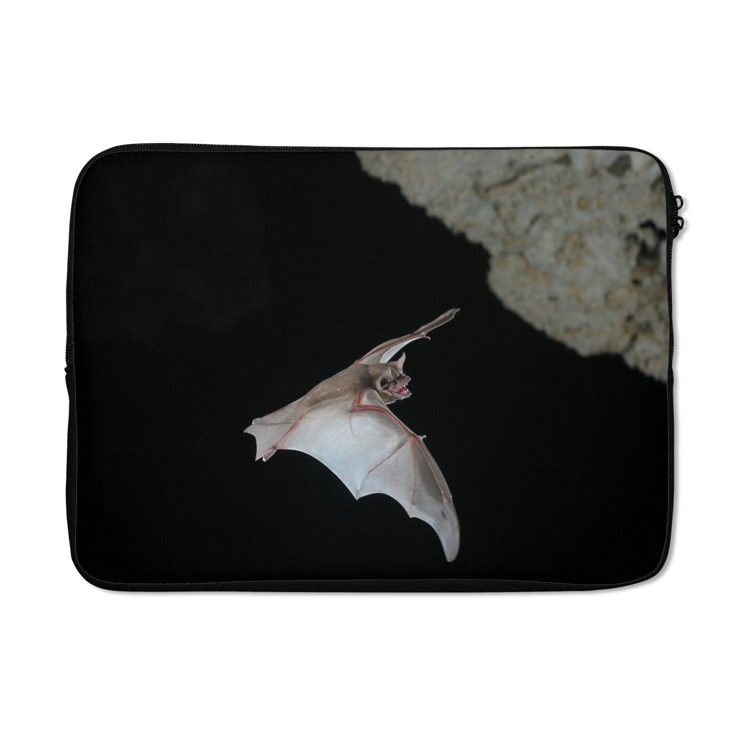 Laptop-Hülle Fledermaus in Höhle