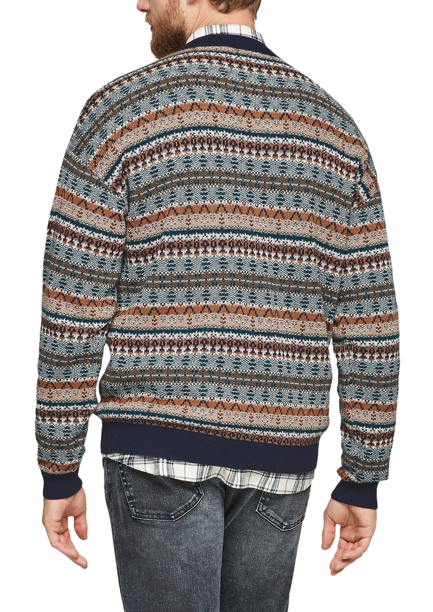 s.Oliver Wollpullover Pullover langarm