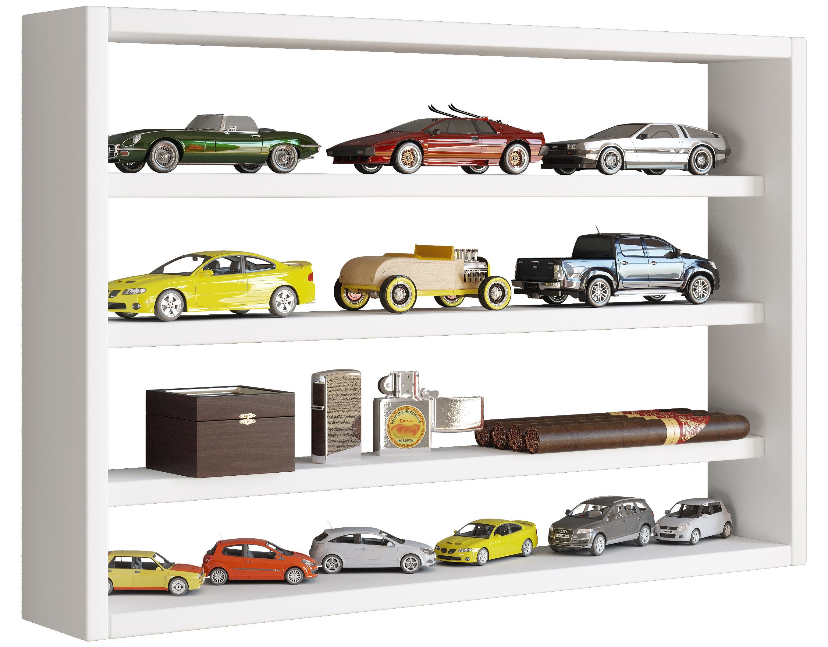 VCM Hängevitrine Holz Wandregal Wandvitrine Regal günstig online kaufen