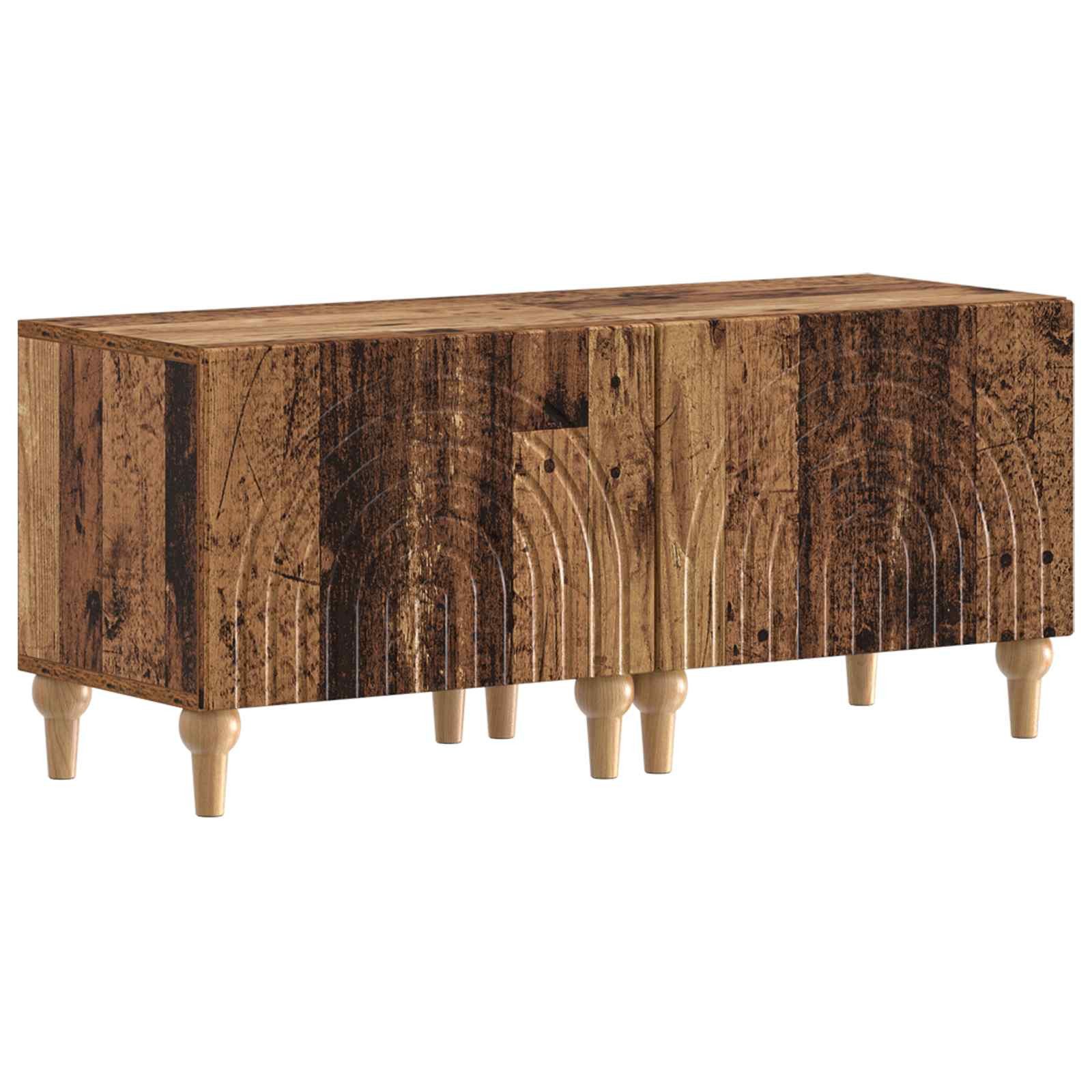 vidaXL TV-Schrank TV-Schrank ALKMAAR Altholz Holzwerkstoff