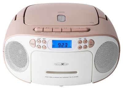 Reflexion »RCR2260« Boombox (UKW PLL Stereo Radio, 20 W, Tragbare Boombox CD/Radio/Kassette)