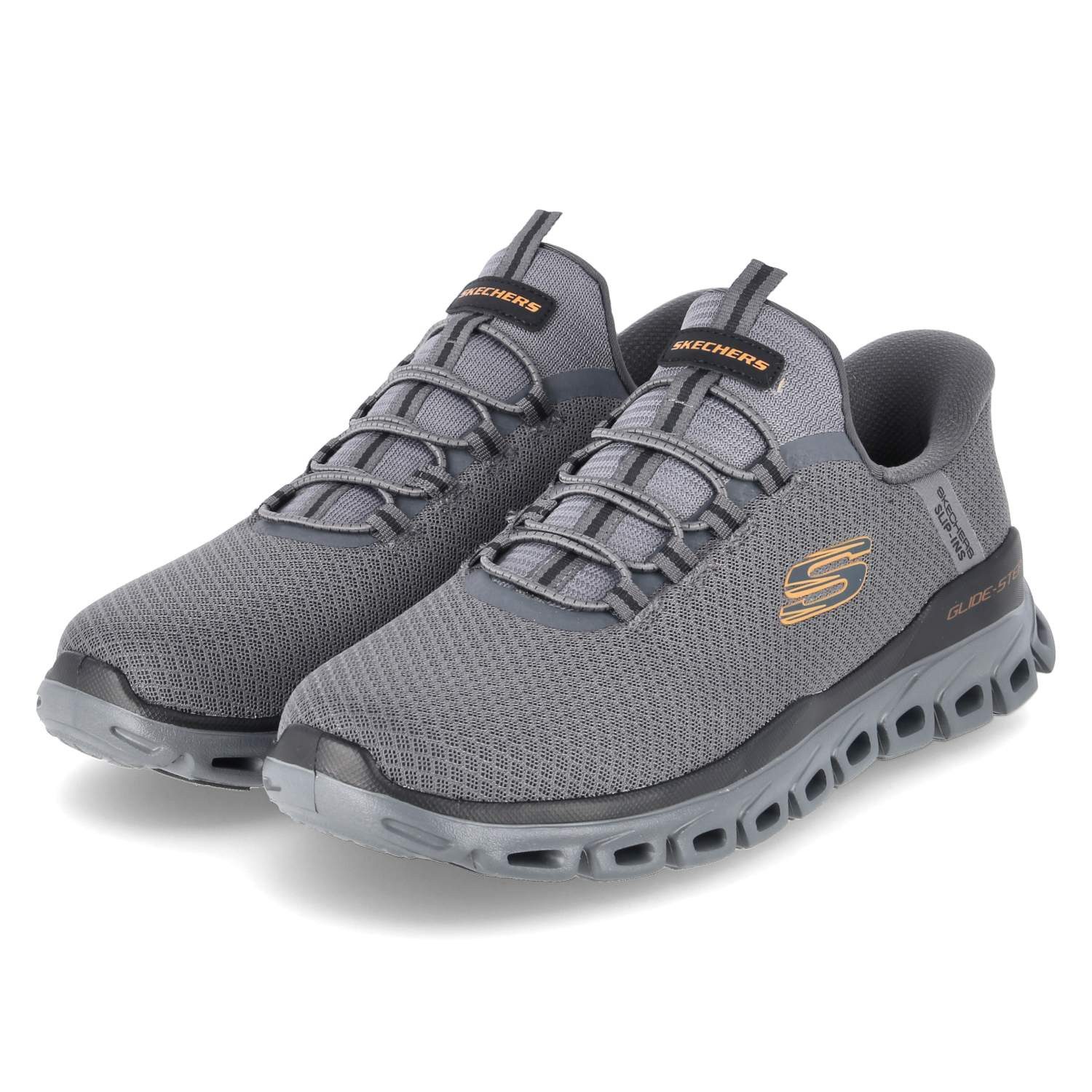 Skechers Skechers 233010 CCOR Herren Textil grau Schnürschuh günstig online kaufen