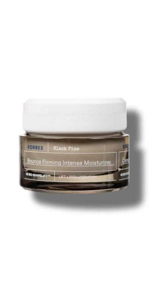 Korres Gesichtspflege Black Pine 4D Shapelift 40ml, straffende + intensiv feuchtigkeitsspendende Creme