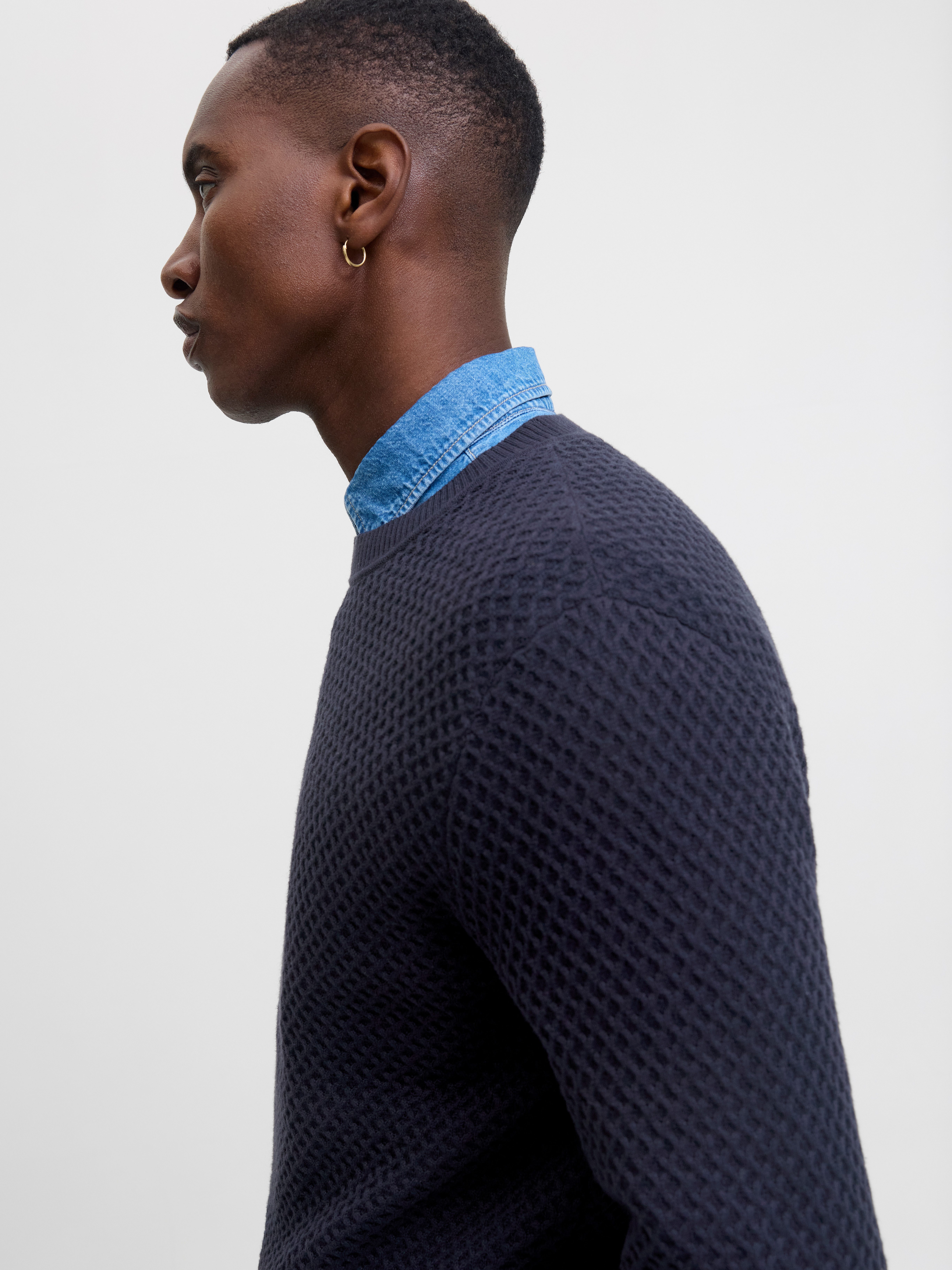 Jack & Jones Strickpullover JPRBLUBARKLEY KNIT CREW NECK CH günstig online kaufen