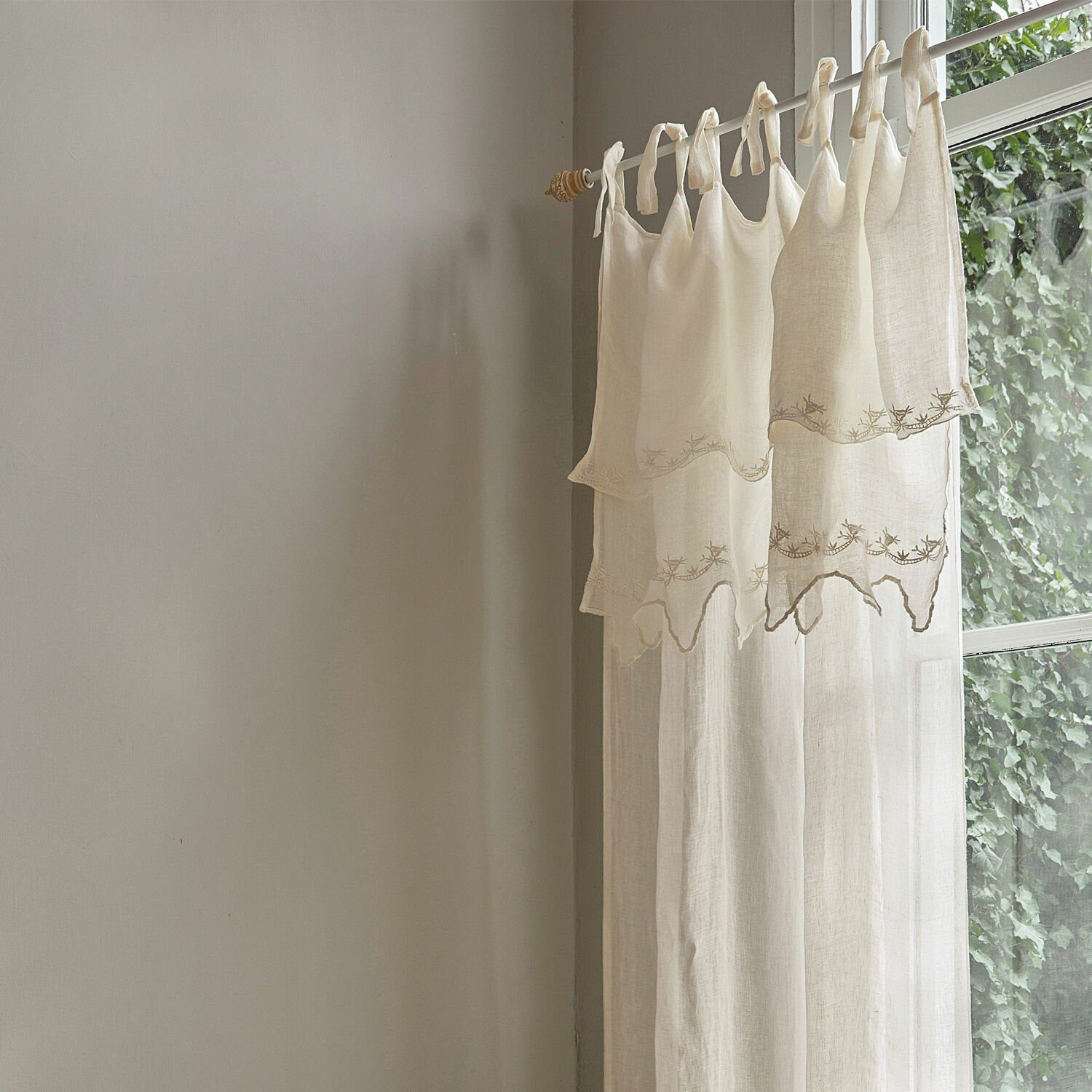 Mirabeau Vorhang Gardine Melania beige