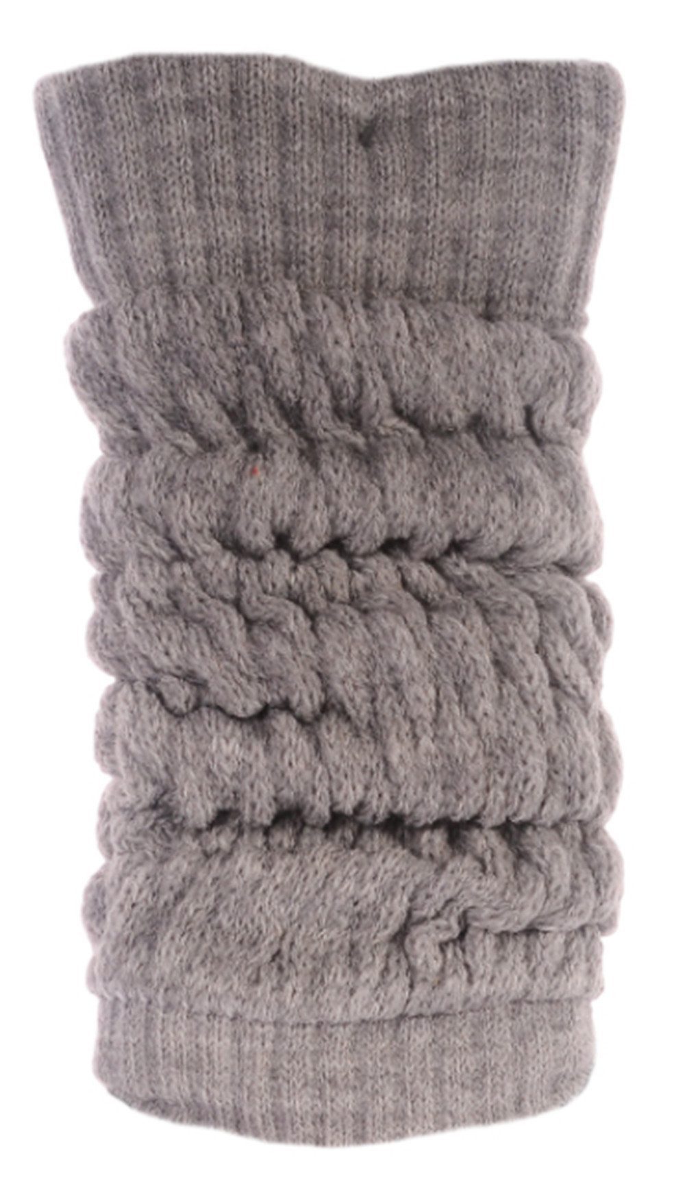 Martinex Beinstulpen Beinwärmer Damen Strickstulpen Legwarmer leg Warmers gesrickt elastisch, weich, in verschiedenen Farben, für Damen