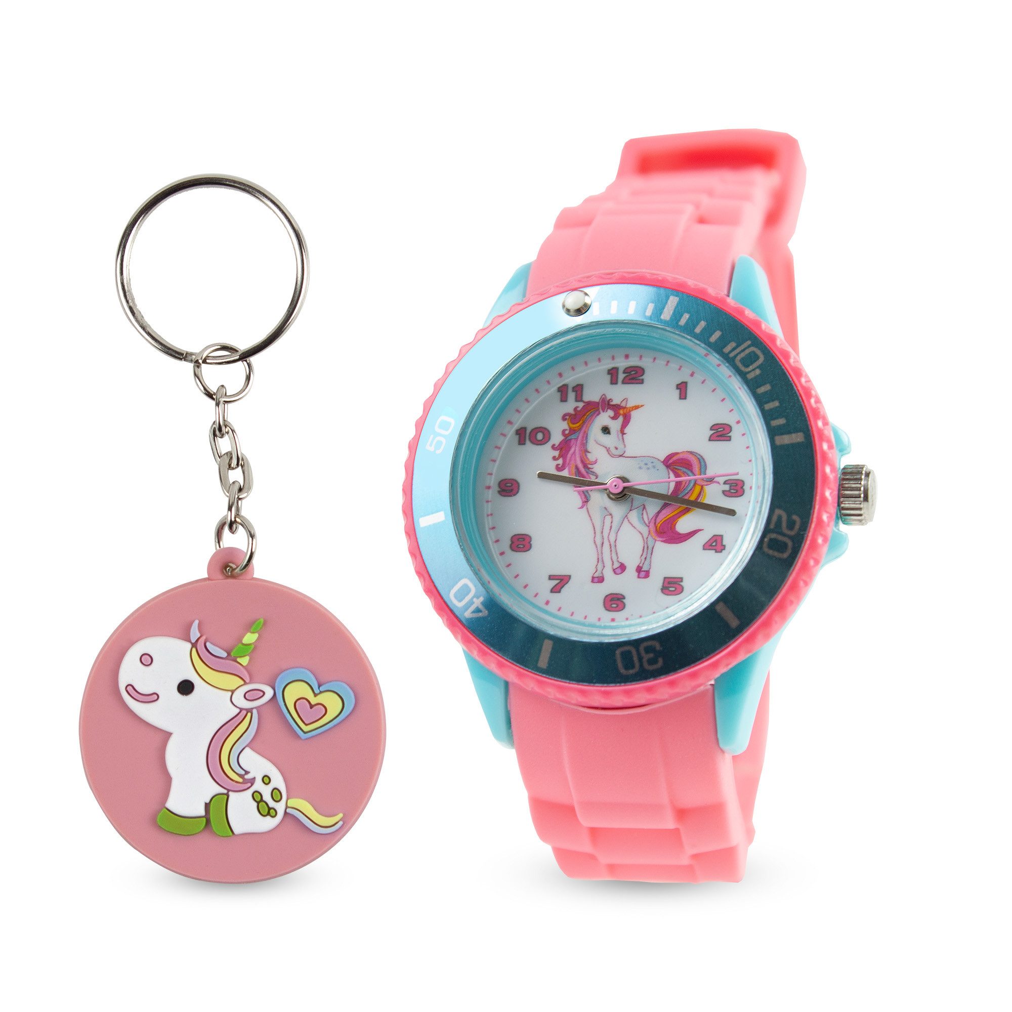Quarzuhr Kinderarmbanduhr Silikonarmband