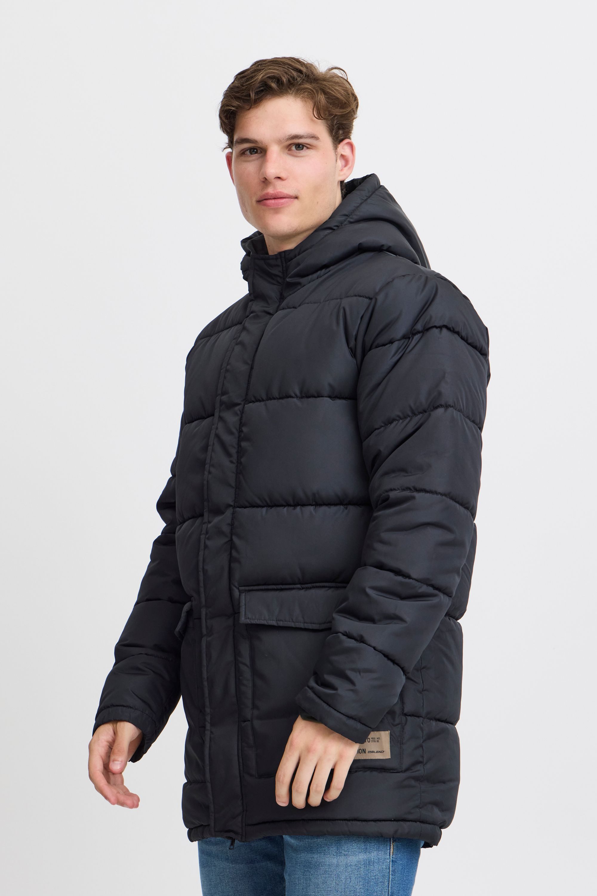 Blend Steppmantel BHOuterwear Wärmender Basic Steppmantel mit Taschen