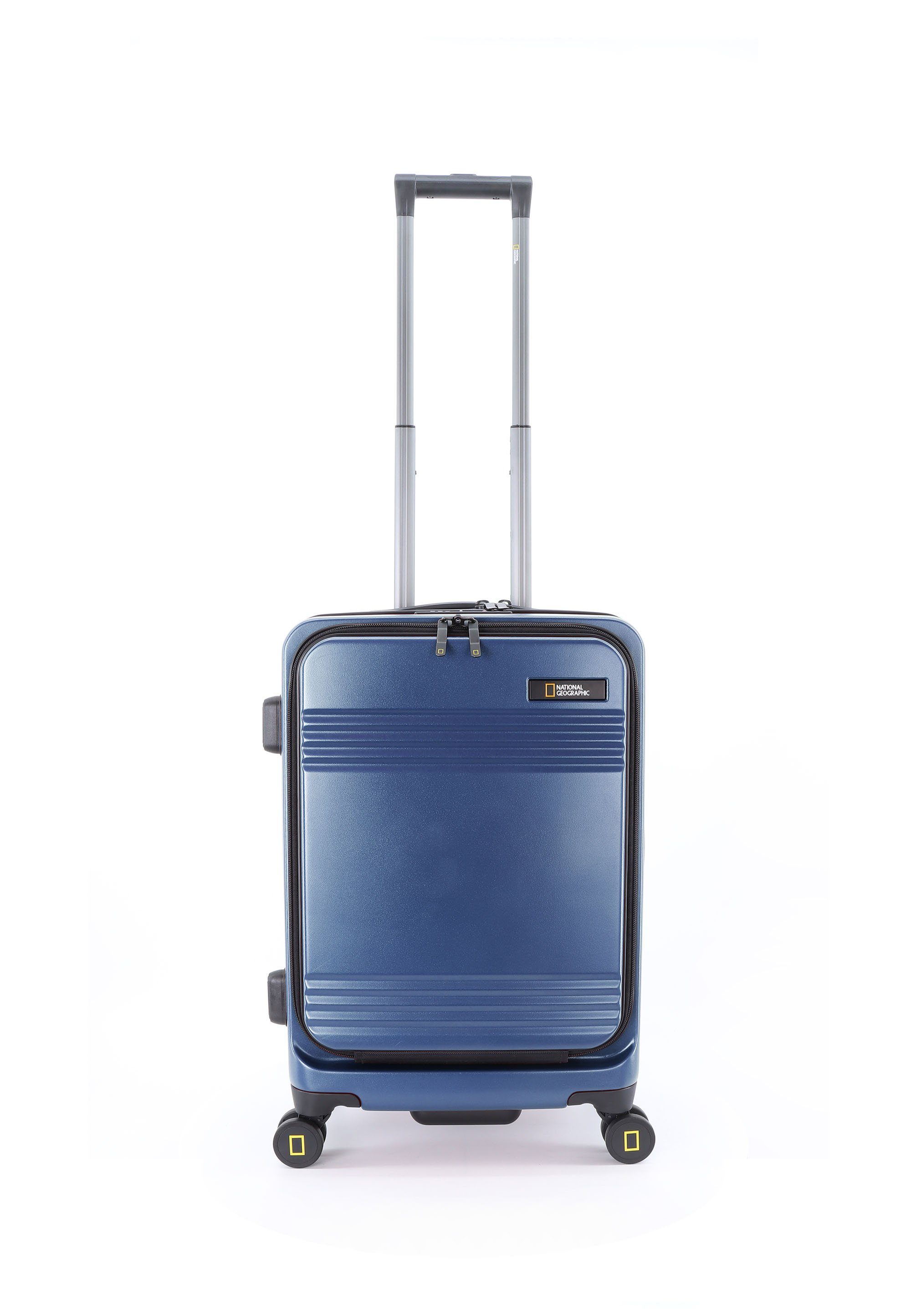 NATIONAL GEOGRAPHIC Koffer mit blau praktischem Lodge, TSA-Zahlenschloss