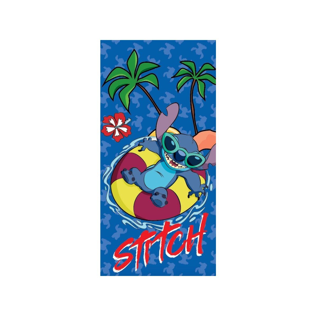 Disney Badetücher Lilo & Stitch Summer Splash Strandtuch 70x140, 100% Polyester (1-St)