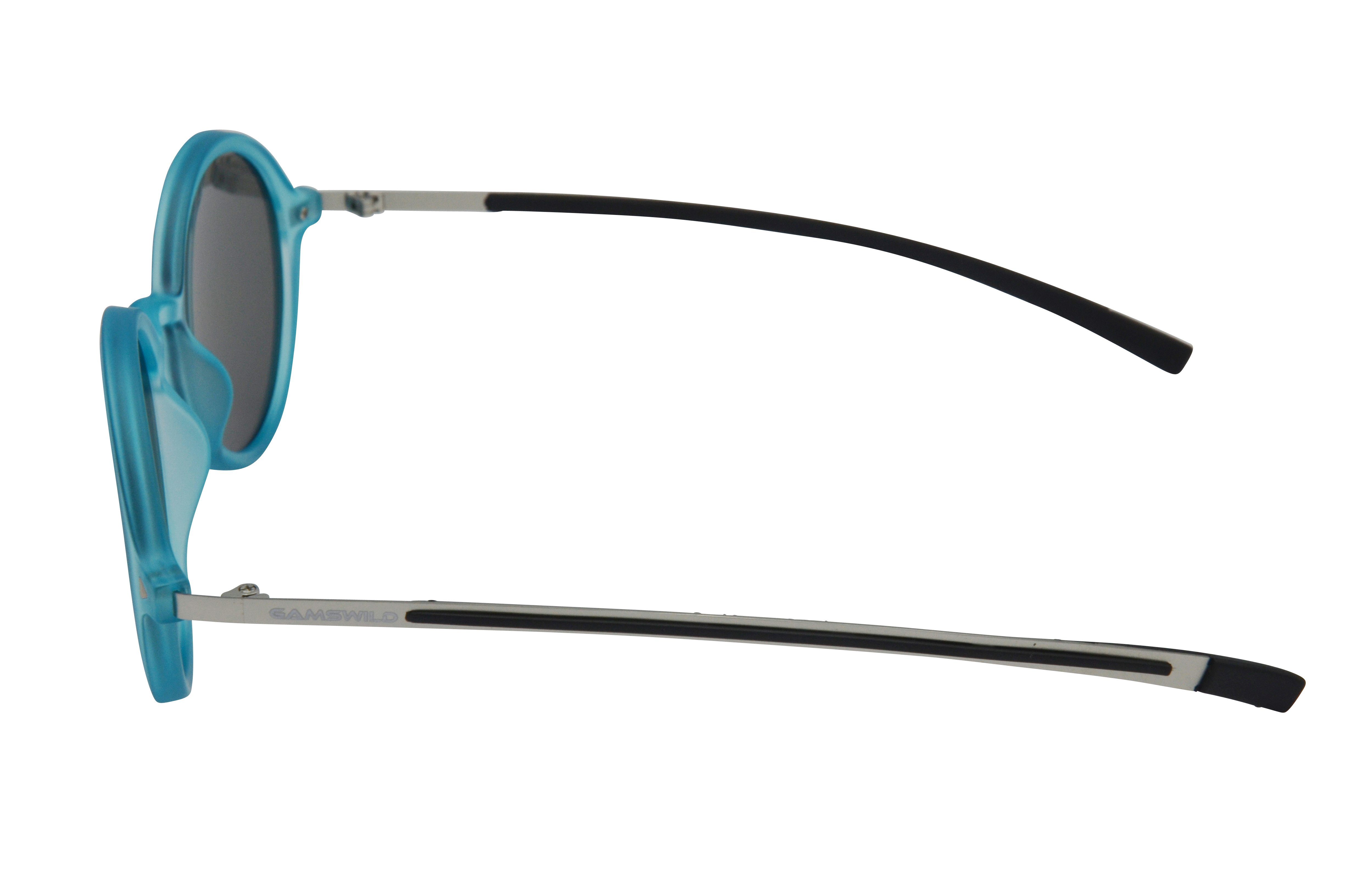WM3128 Metallbügel GAMSSTYLE Damen, Gamswild blau, pink, Mode schwarz Sonnenbrille weiß, Brille