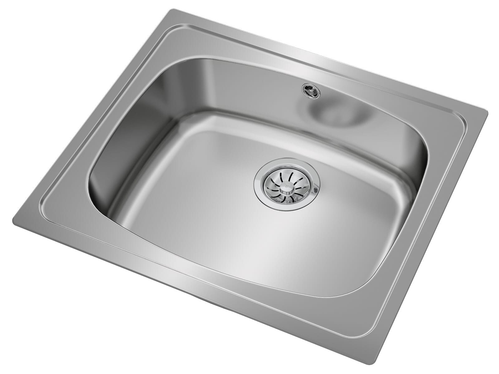 Teka Edelstahlspüle, rechteckig, 60/51 cm, (1 St)
