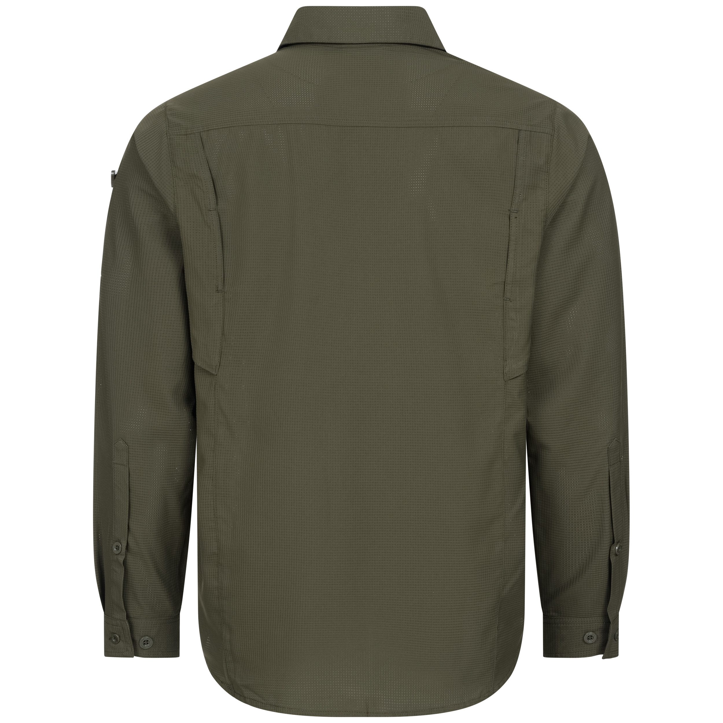 Höhenhorn Funktionshemd Matreier Herren Hemd Langarm Funktionshemd Atmungsaktiv für Männer Button-Down-Hemd, Outdoor, Angelhemd – Bild 4 von 5