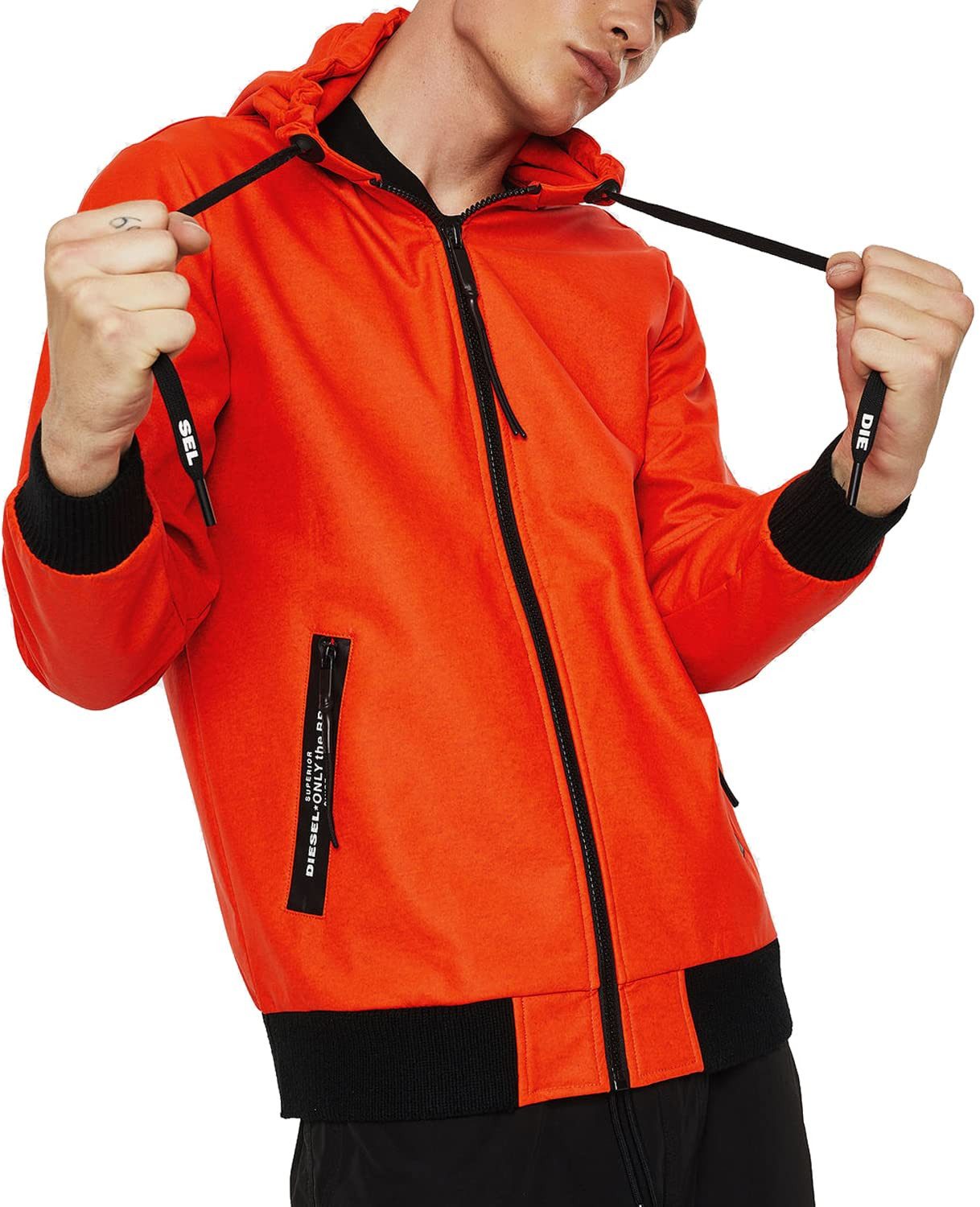 Diesel Kapuzensweatjacke "S-Film" Kapuzenjacke