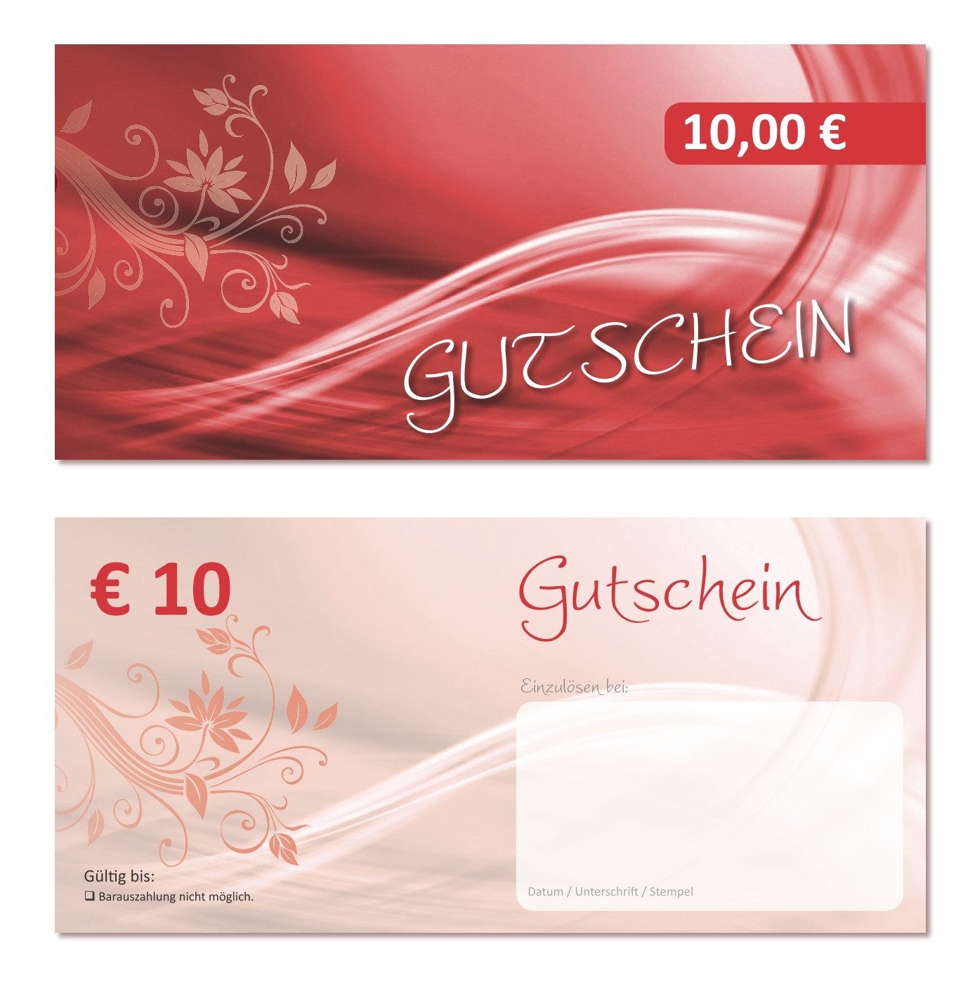 LYSCO Geschenkkarte Geschenkgutschein Festbetrag Festwert, Geldbetrag Euro Geldgeschenk