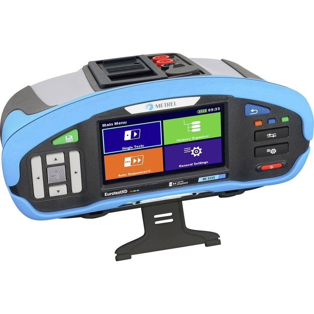 Metrel Multimeter Installationstester 20992697, Touchscreen