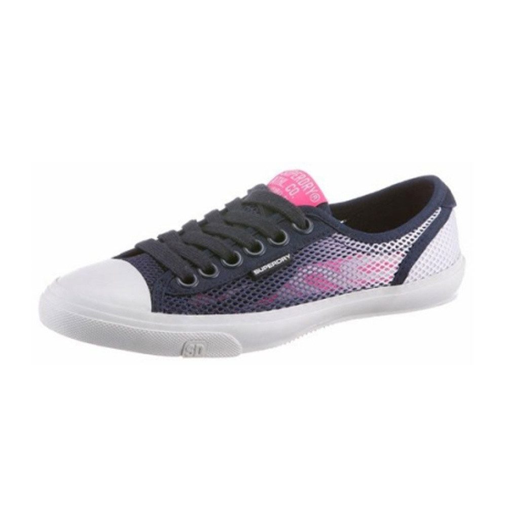 Superdry low Pro Mesh Slip On Кроссовки Blau