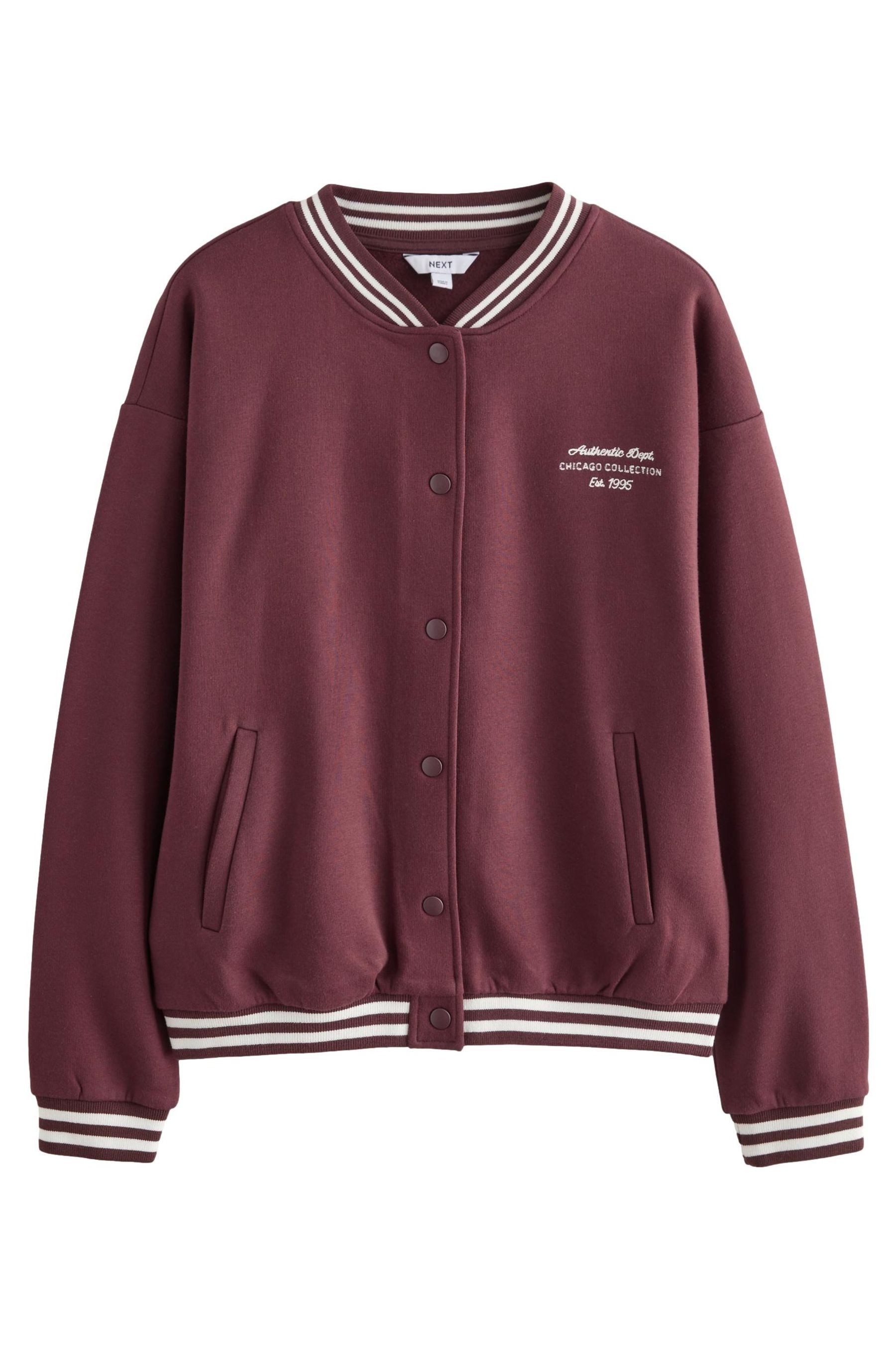 Next Collegejacke Varsity Baseballjacke mit Rückengrafik, günstig online kaufen