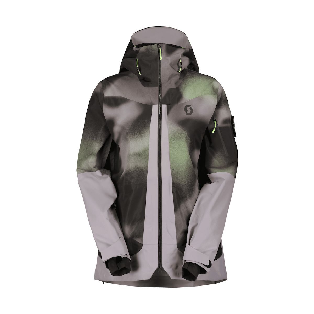 Scott Skijacke Jacket W's Vertic Ripstop 3L Wasserdichte, robuste Skijacke mit helmkompatibler Kapuze, Schneefang