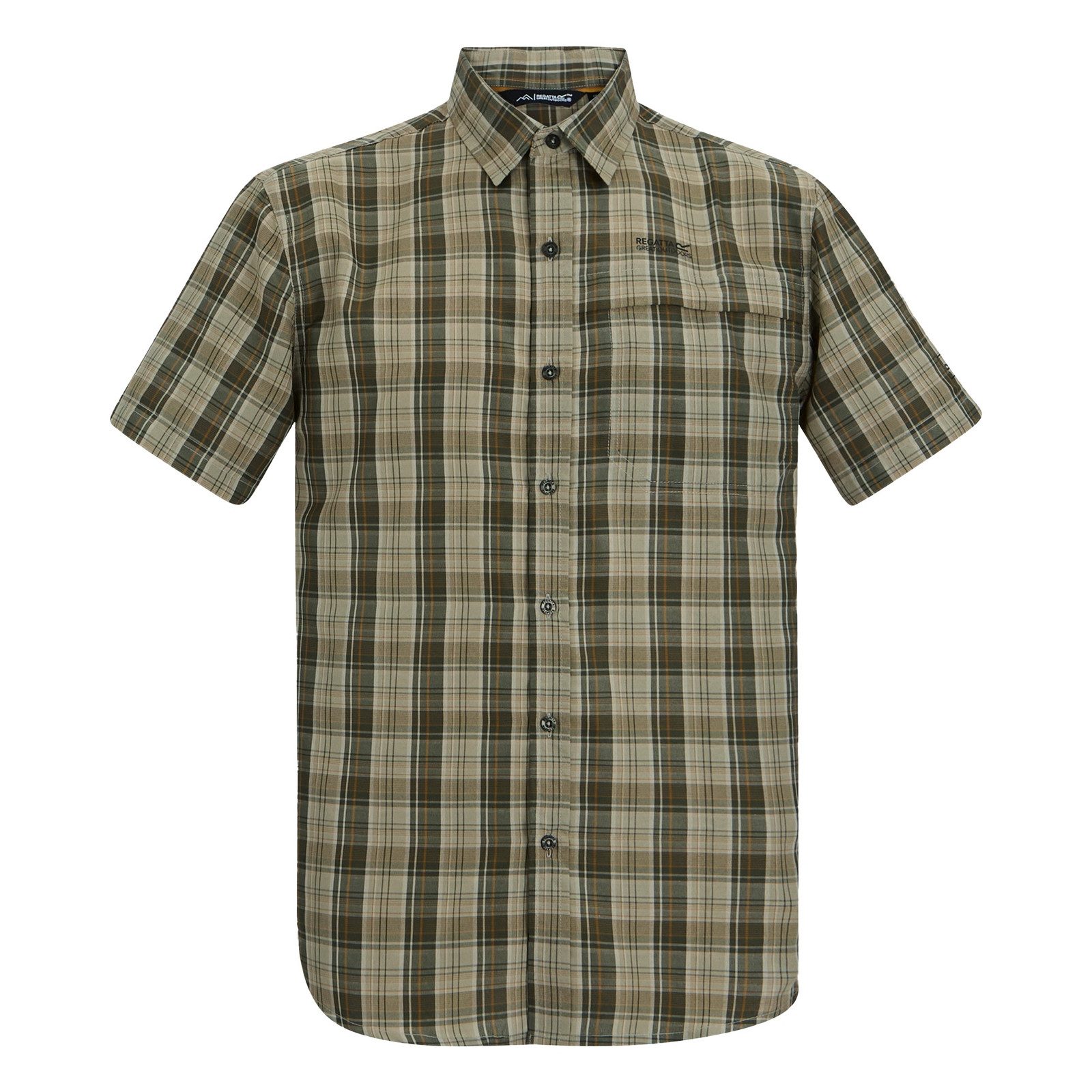 Regatta Funktionshemd Mindano Short Sleeve Shirt mit Brusttasche