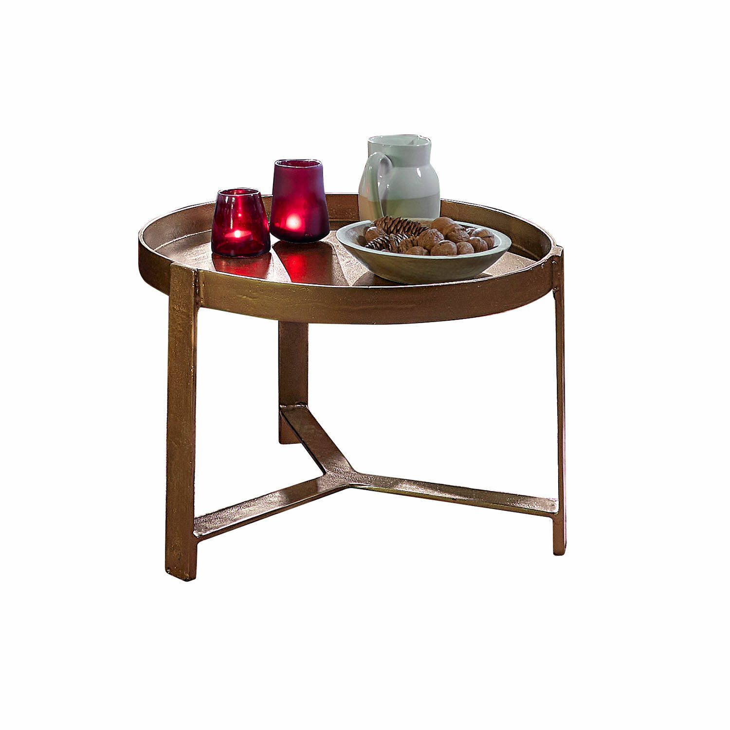 Mirabeau Couchtisch Couchtisch Mirouette antikmessing