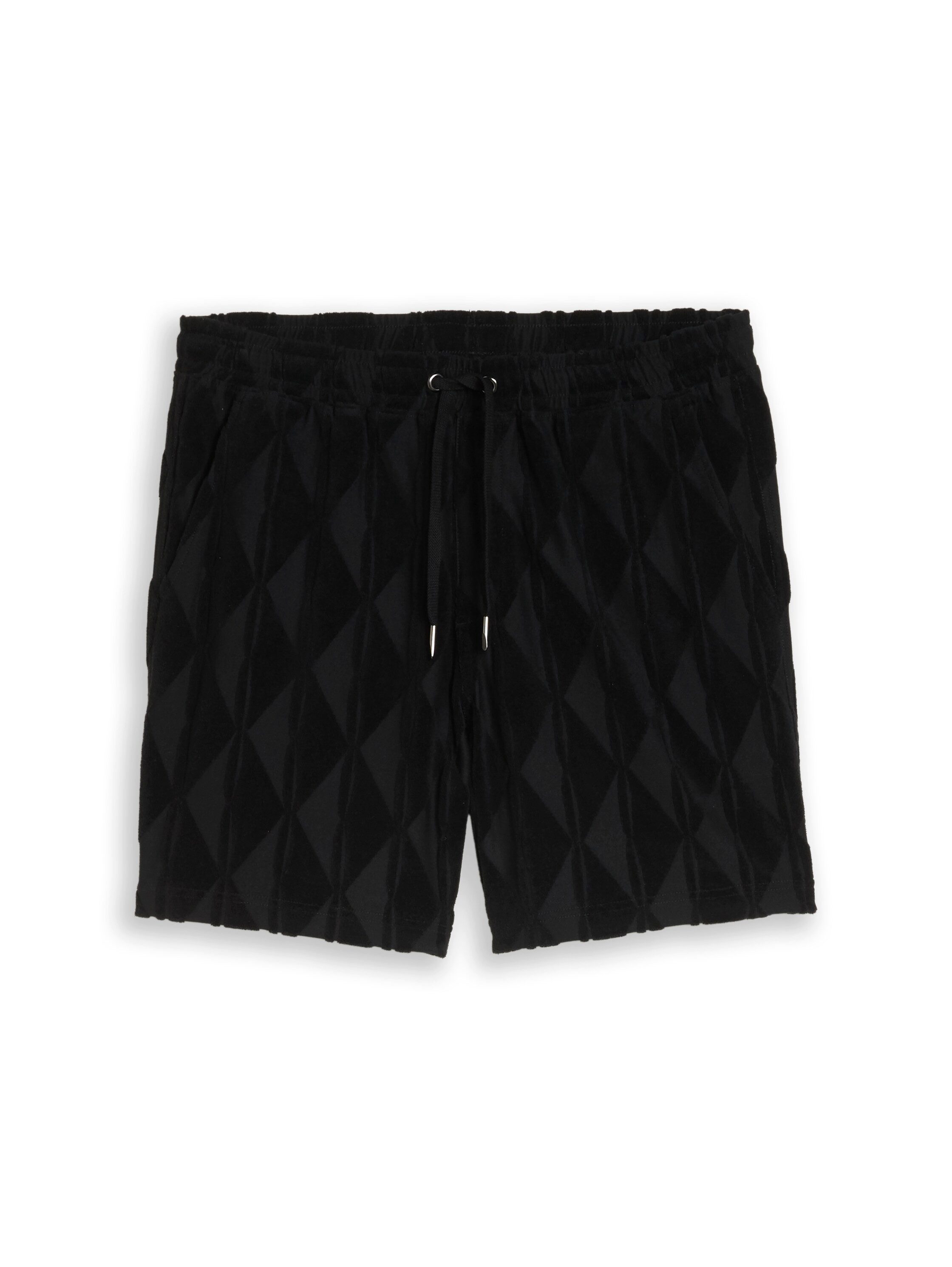 Bermudas Loose Fit Shorts mit Frottee-Struktur