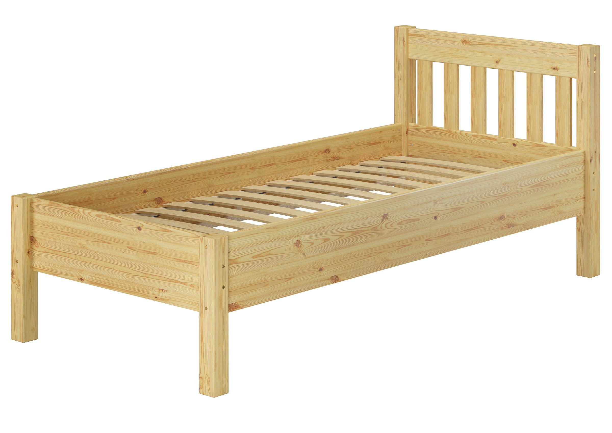 ERST-HOLZ Bett Hohes Massivholzbett Seniorenbett Kiefer günstig online kaufen