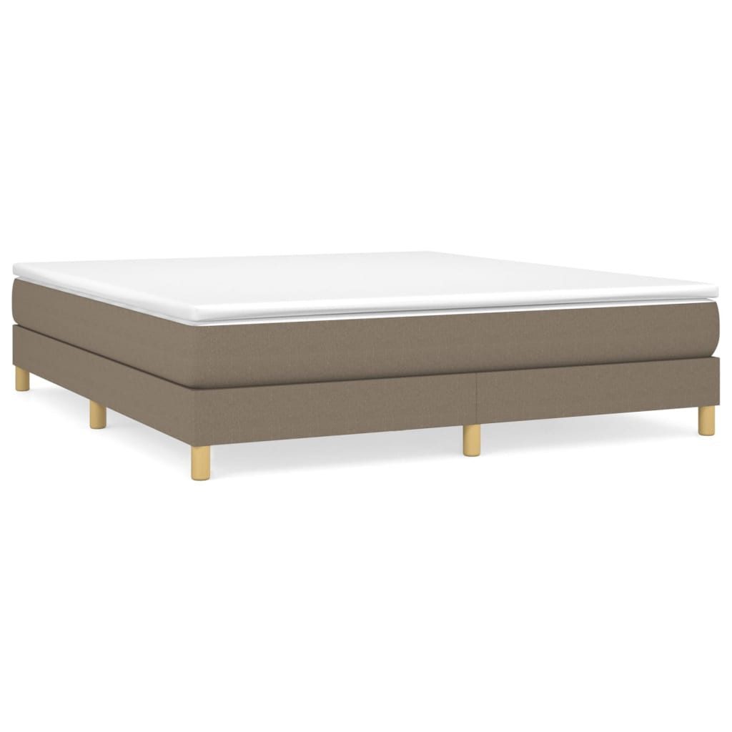 furnicato Bett Bettgestell ohne Matratze Taupe günstig online kaufen