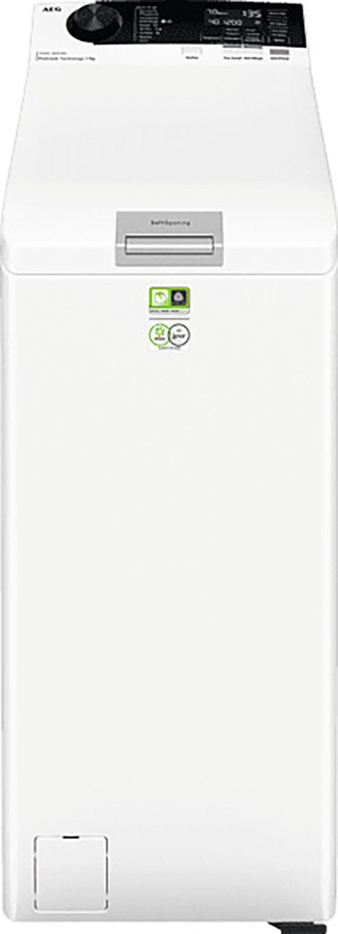 AEG Waschmaschine Toplader Serie 7000 LTR7A70370 913143736, 7 kg, 1300 U/min, auf Rollen fahrbar, Option SoftPlus, 2-stufiges Zeitsparen